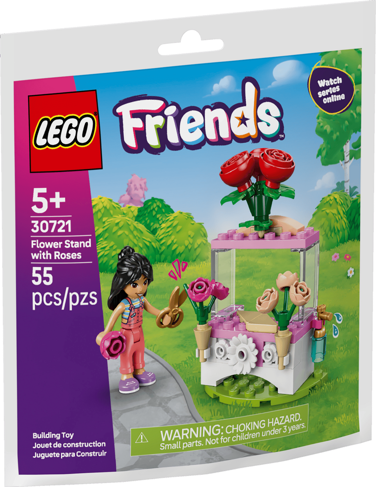 LEGO Flower Stand with Roses (30721)