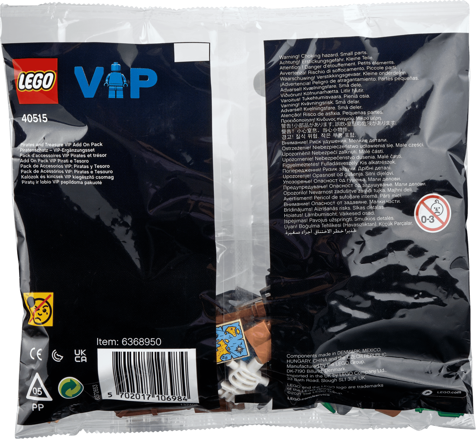 LEGO Pirates and Treasure VIP Add On Pack Polybag (40515)