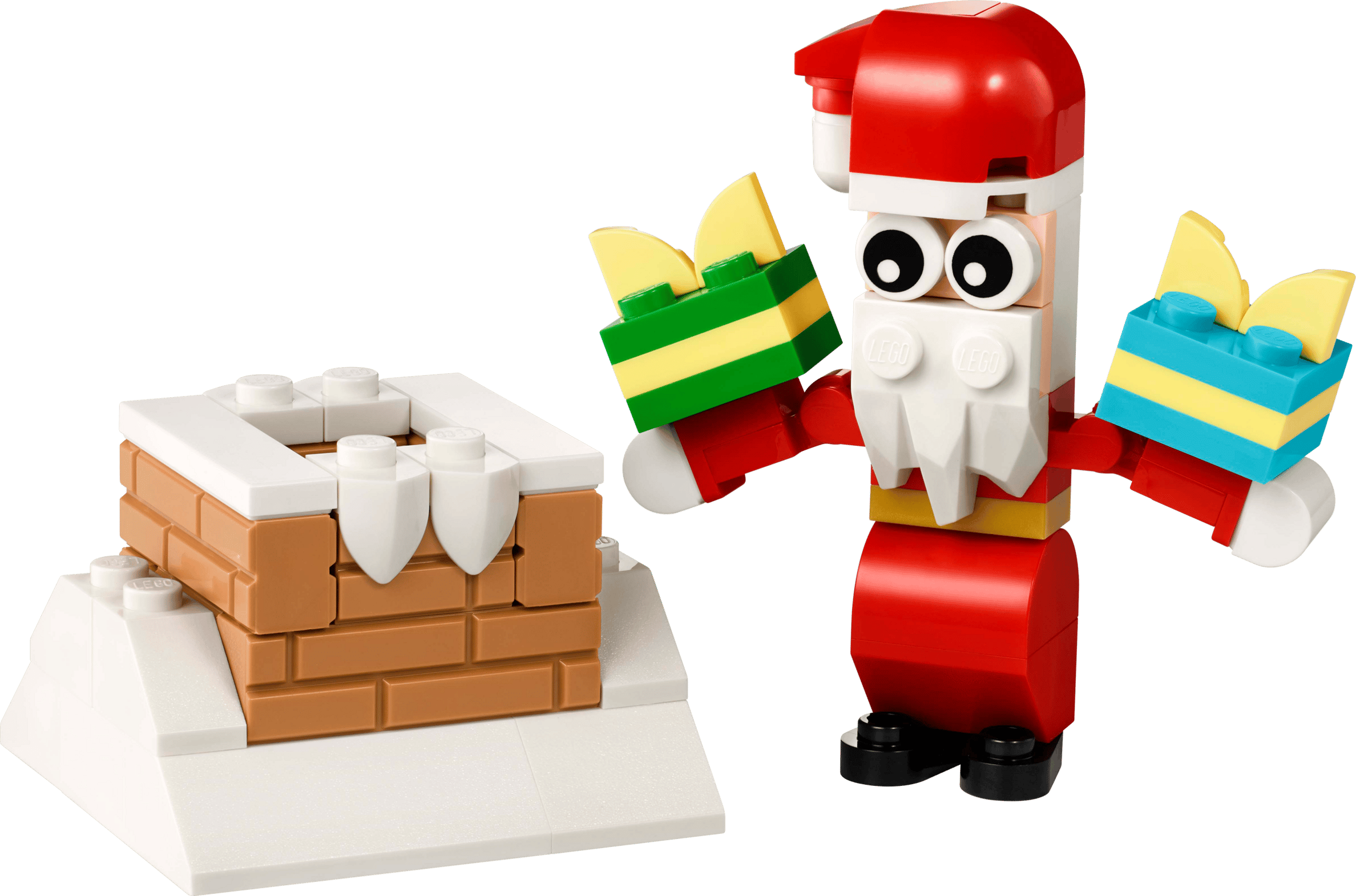 LEGO Creator Christmas Chimney Fun with Santa Polybag GWP Set (30692)
