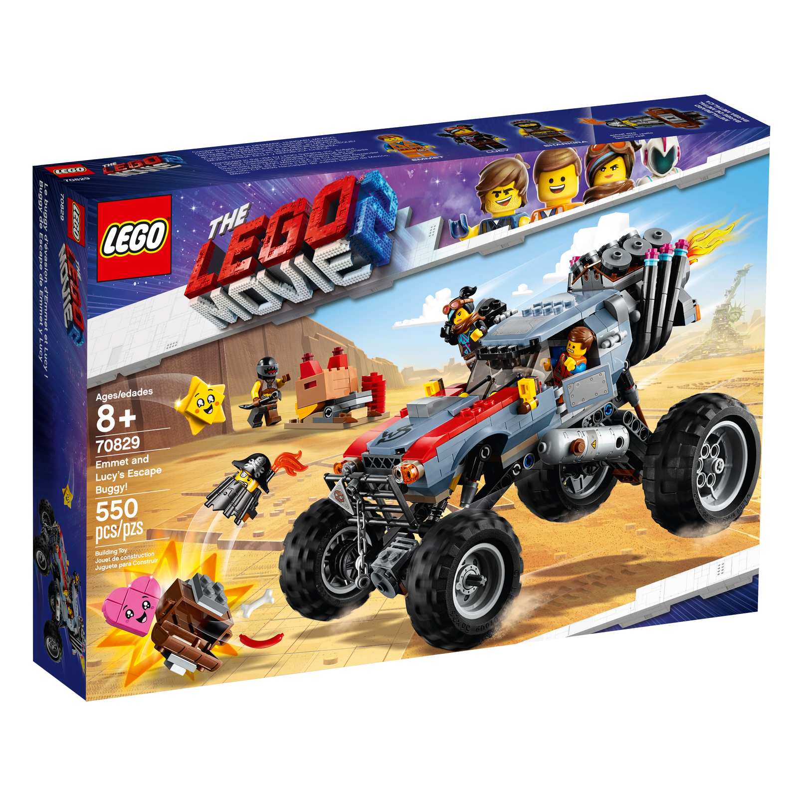 LEGO Emmet and Lucy’s Escape Buggy! Set (70829)