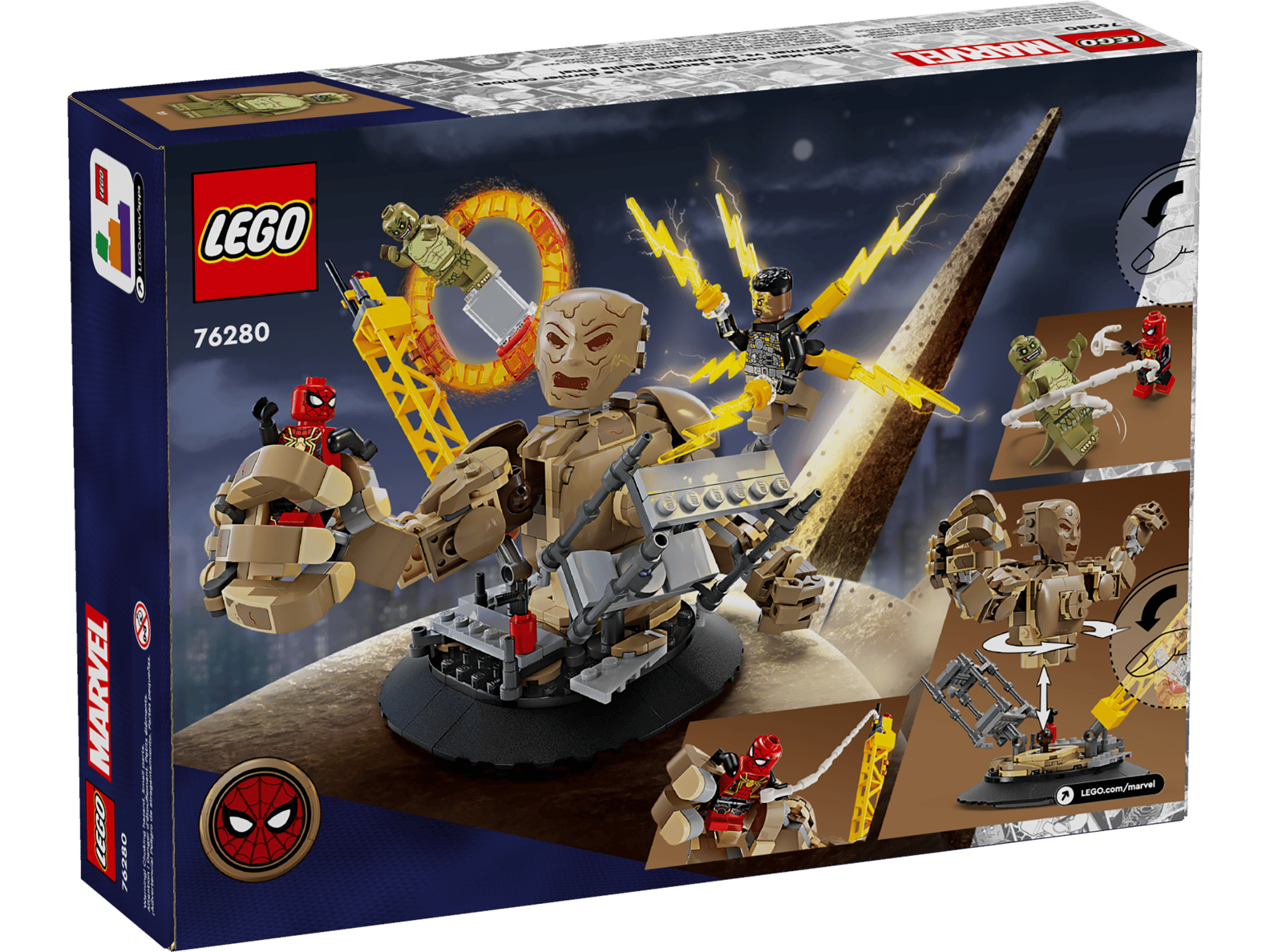 LEGO Marvel Spider-Man vs. Sandman: Final Battle Set (76280)