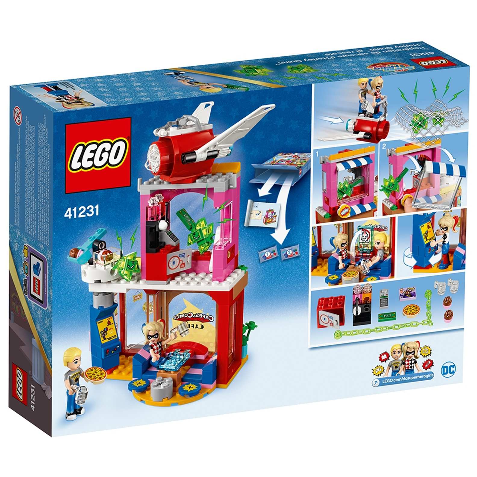 LEGO DC Super Hero Girls Harley Quinn to the Rescue Set (41231)