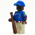#27 1B Toronto Baseball Minifig made using LEGO parts