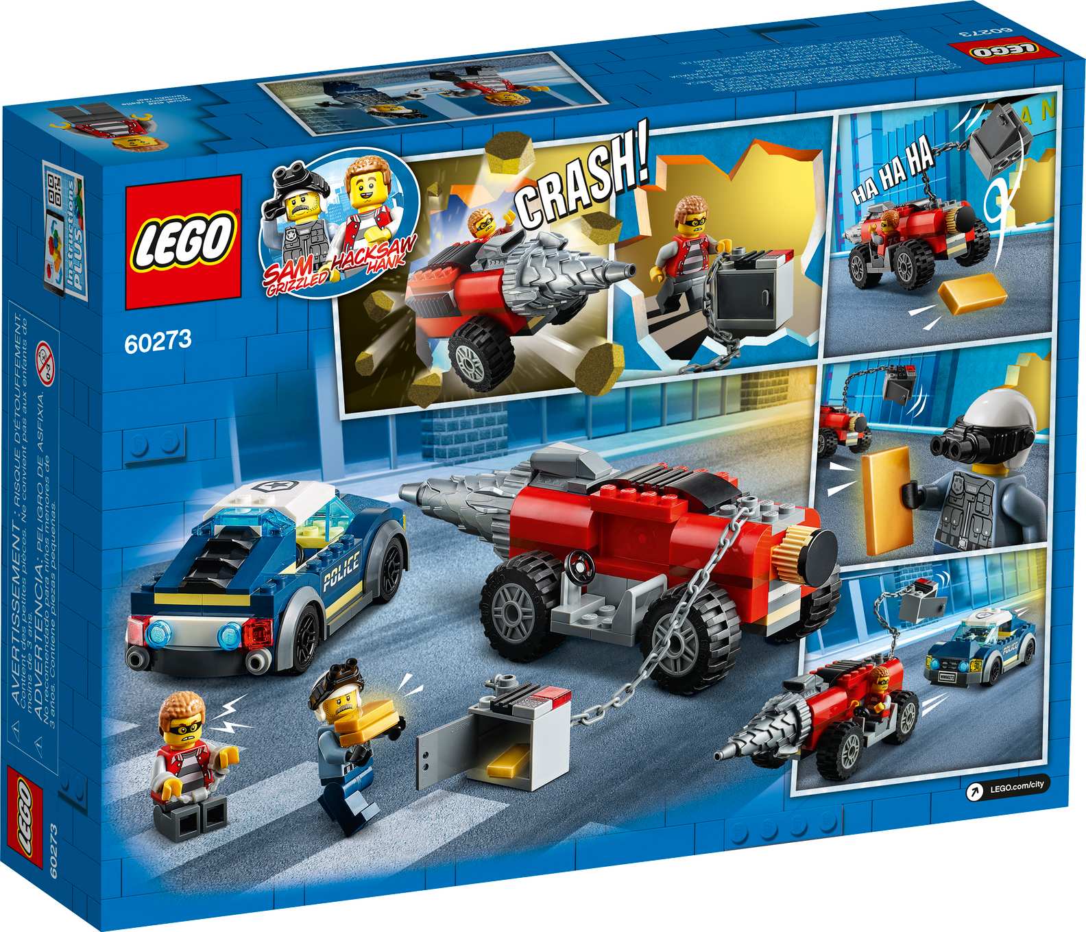 LEGO City Police Driller Chase Set (60273)