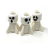 Mini Halloween Ghosts (Set of 3) - B3 Customs made using LEGO parts