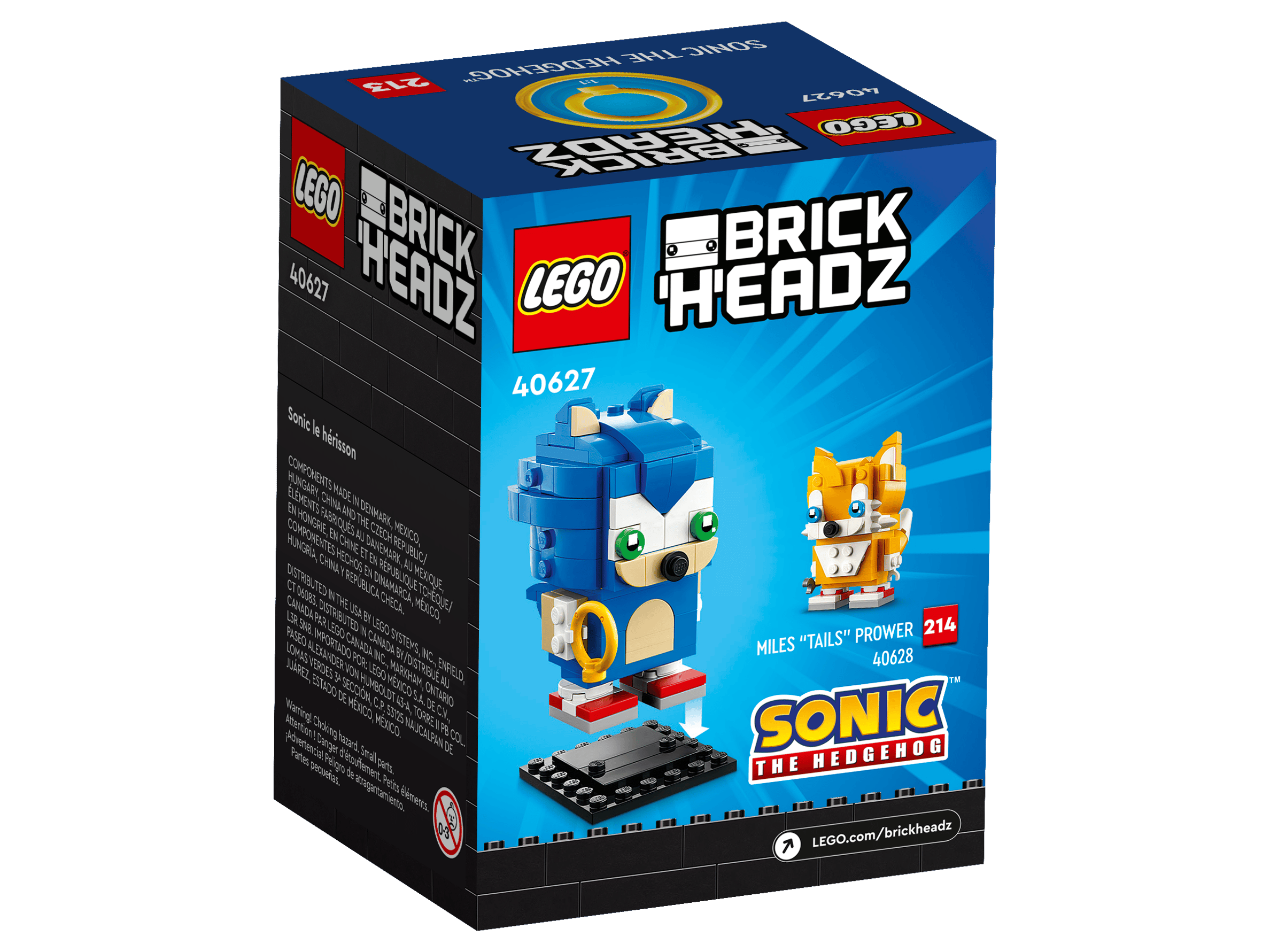 LEGO Brickheadz Sonic The Hedgehog Set (40627)