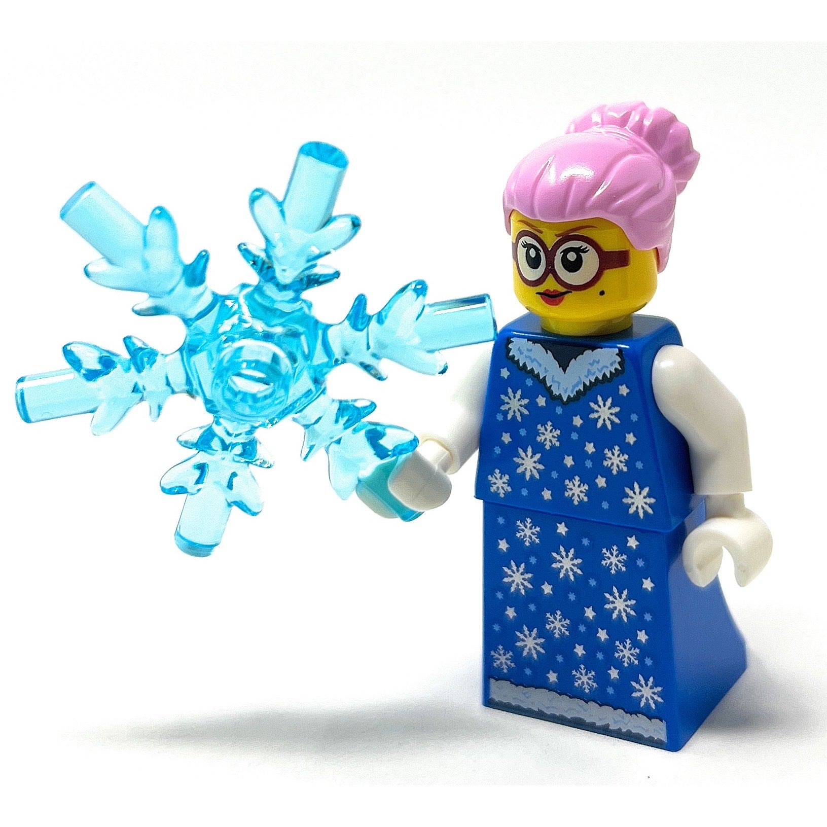 LEGO City / Winter Village Christmas Snowflake Lady Minifigure (2023)