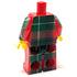 Christmas Flannel PJs Minifig Body - B3 Customs