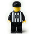 Custom LEGO NFL Football Referee Minifigure
