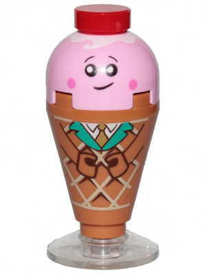 Pink Ice Cream Cone - LEGO Movie 2 Minifigure (2019)