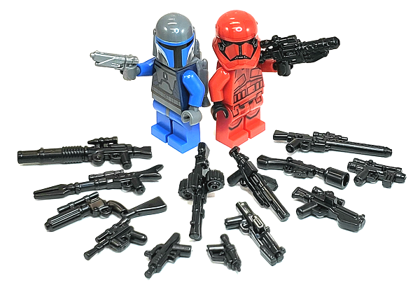 BrickArms Blasters Stellar V2 Minifigure Weapons Pack