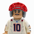 #10 QB Patriots Football Player Minifig