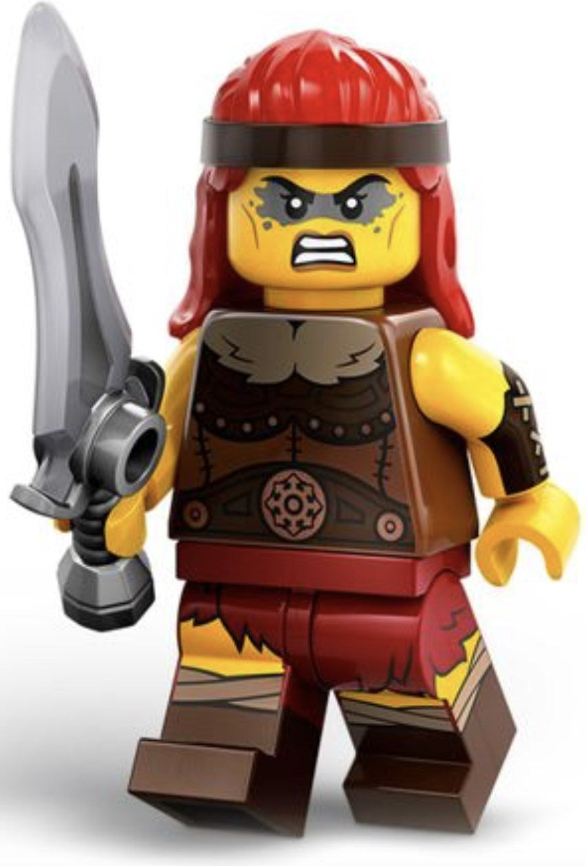 Fierce Barbarian - LEGO Collectible Minifigure 71045 (Series 25) (2024)