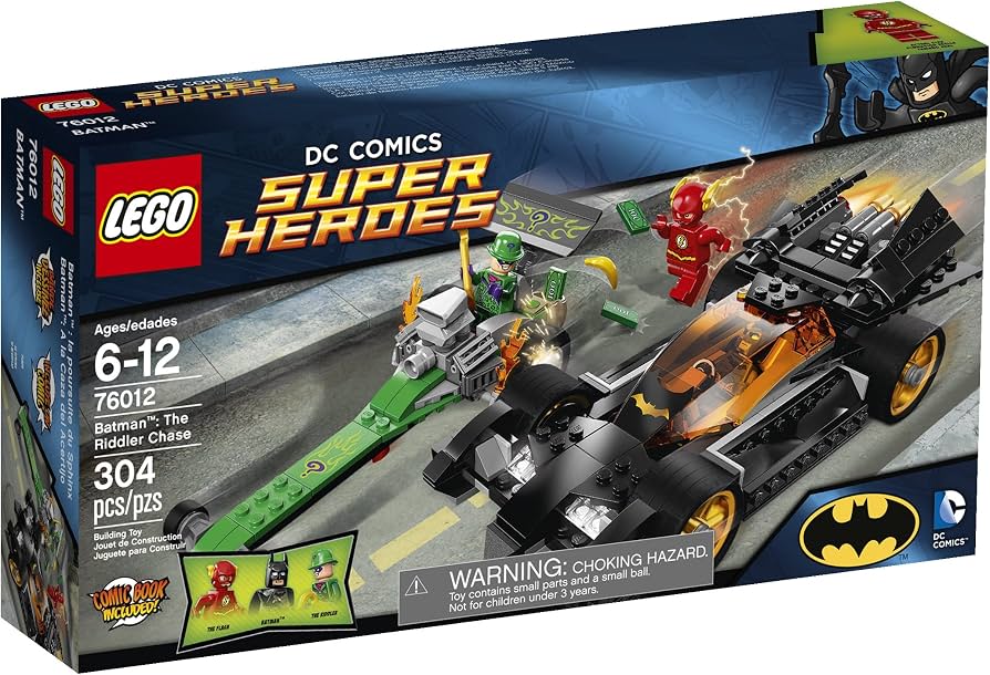 LEGO DC Comics Super Heroes Batman: The Riddler Chase Set (76012)