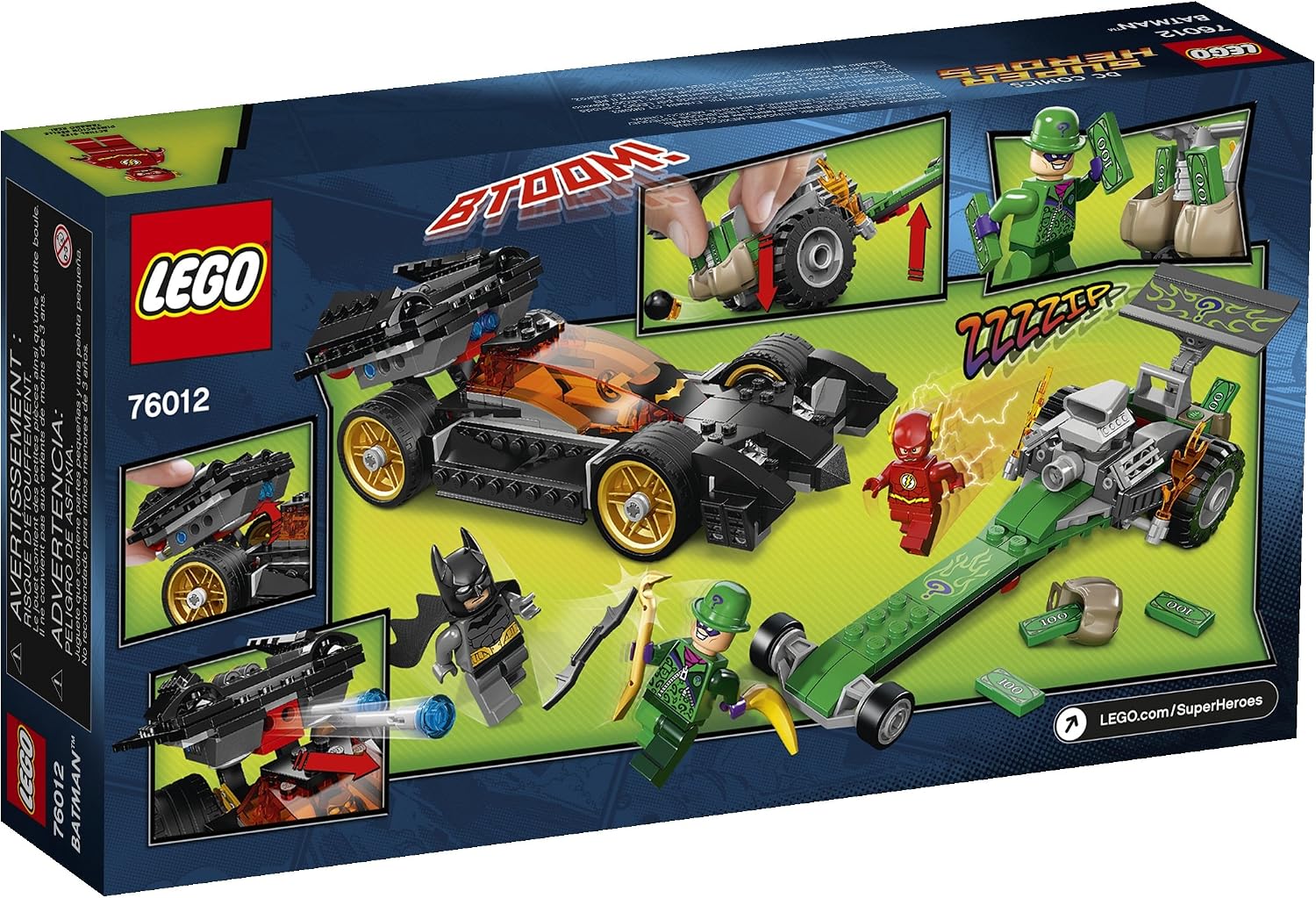 LEGO DC Comics Super Heroes Batman: The Riddler Chase Set (76012)