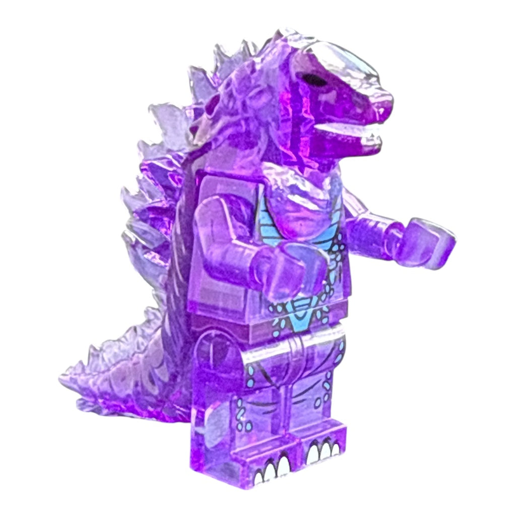 Trans-Purple Godzilla Minifig