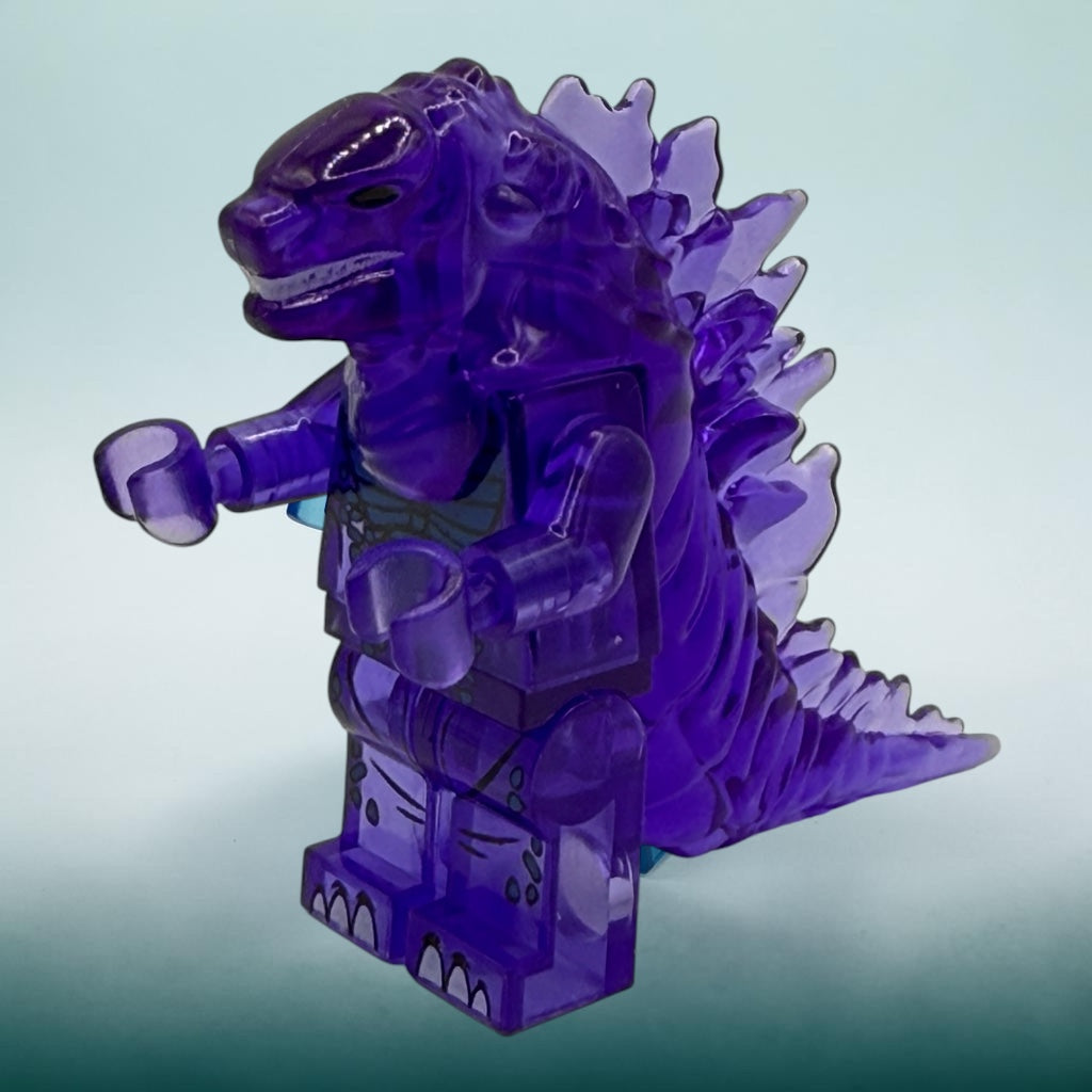 Trans-Purple Godzilla Minifig