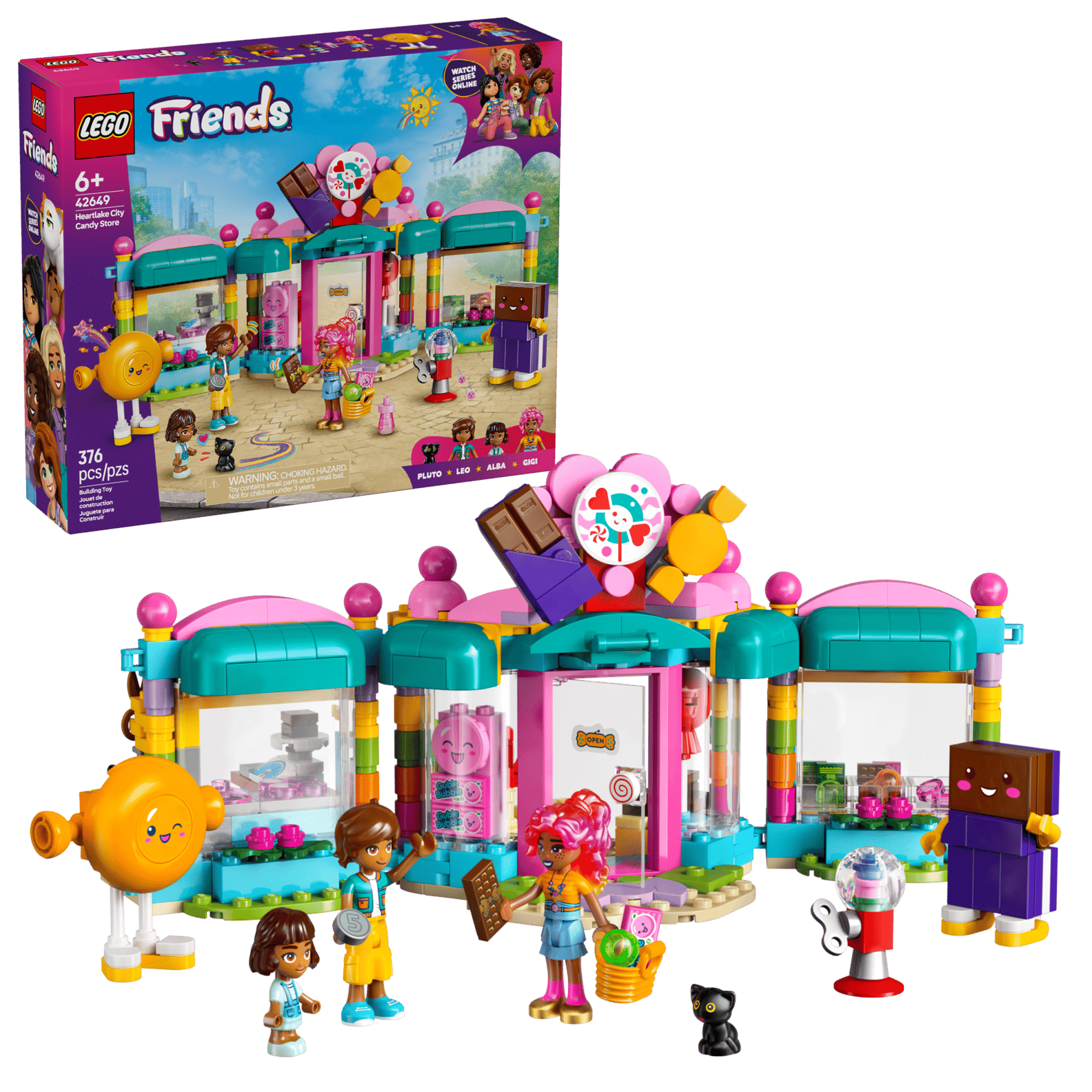 LEGO Friends Heartlake City Candy Store Set (42649)