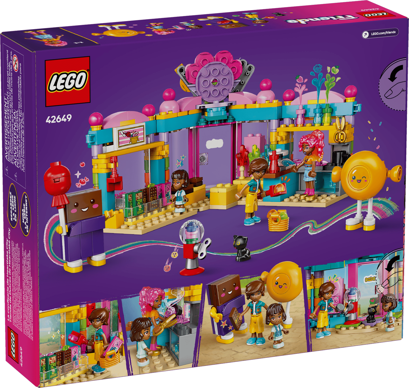 LEGO Friends Heartlake City Candy Store Set (42649)