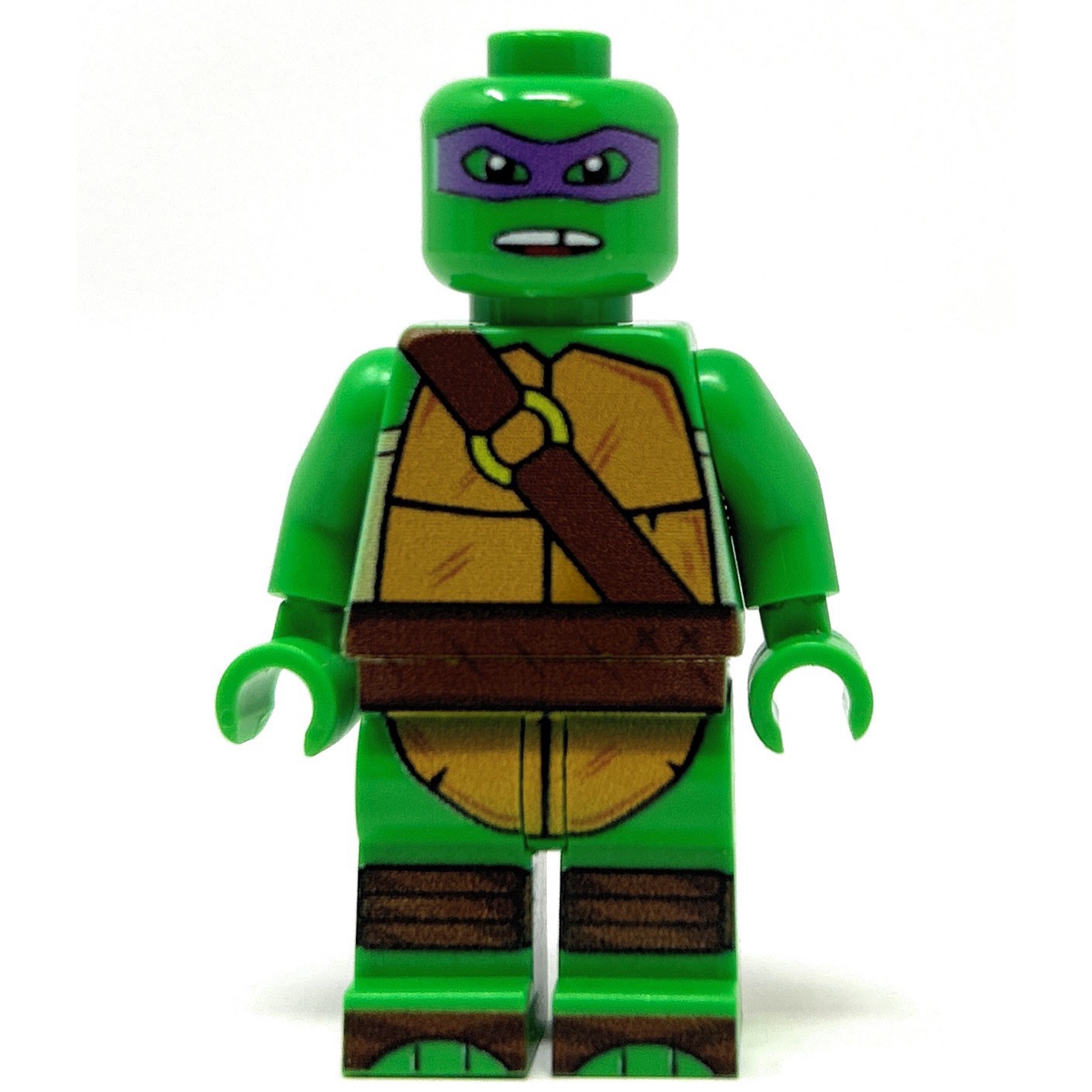 Donny Purple Fighter Turtle - Custom Minifig made using LEGO parts