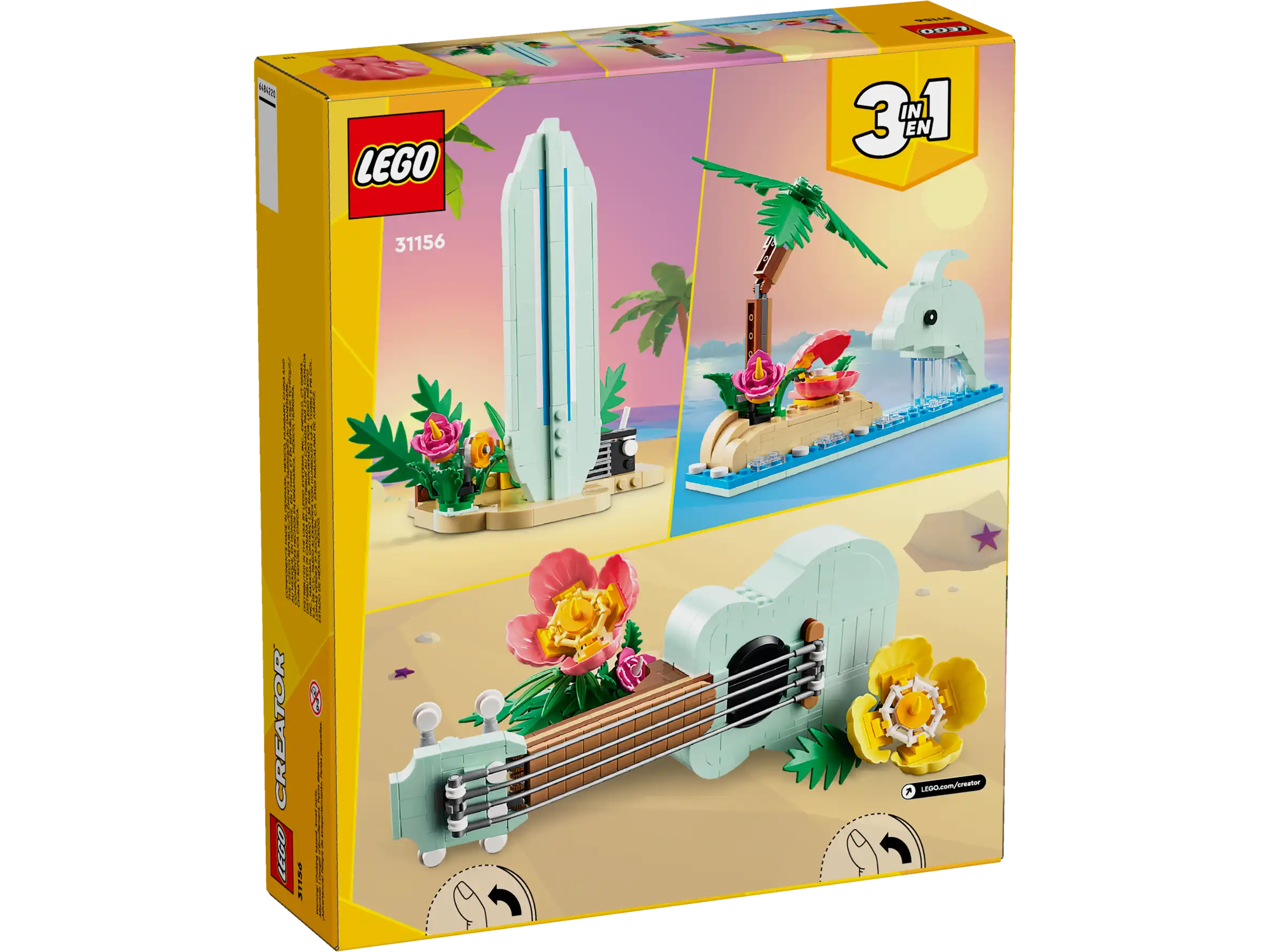 LEGO Creator Tropical Ukulele 3in1 Set (31156)