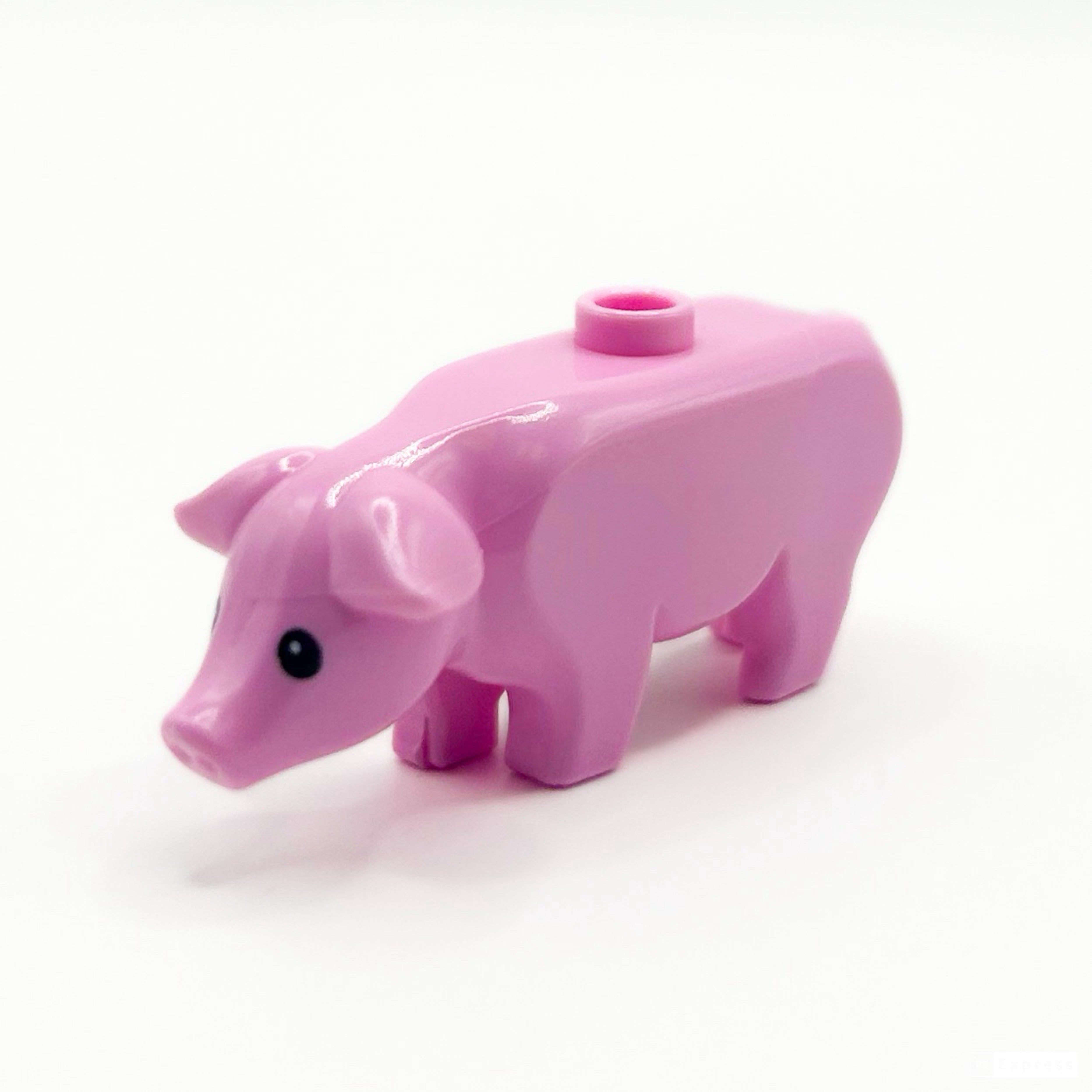 Pig (Bright Pink) - LEGO City Minifigure