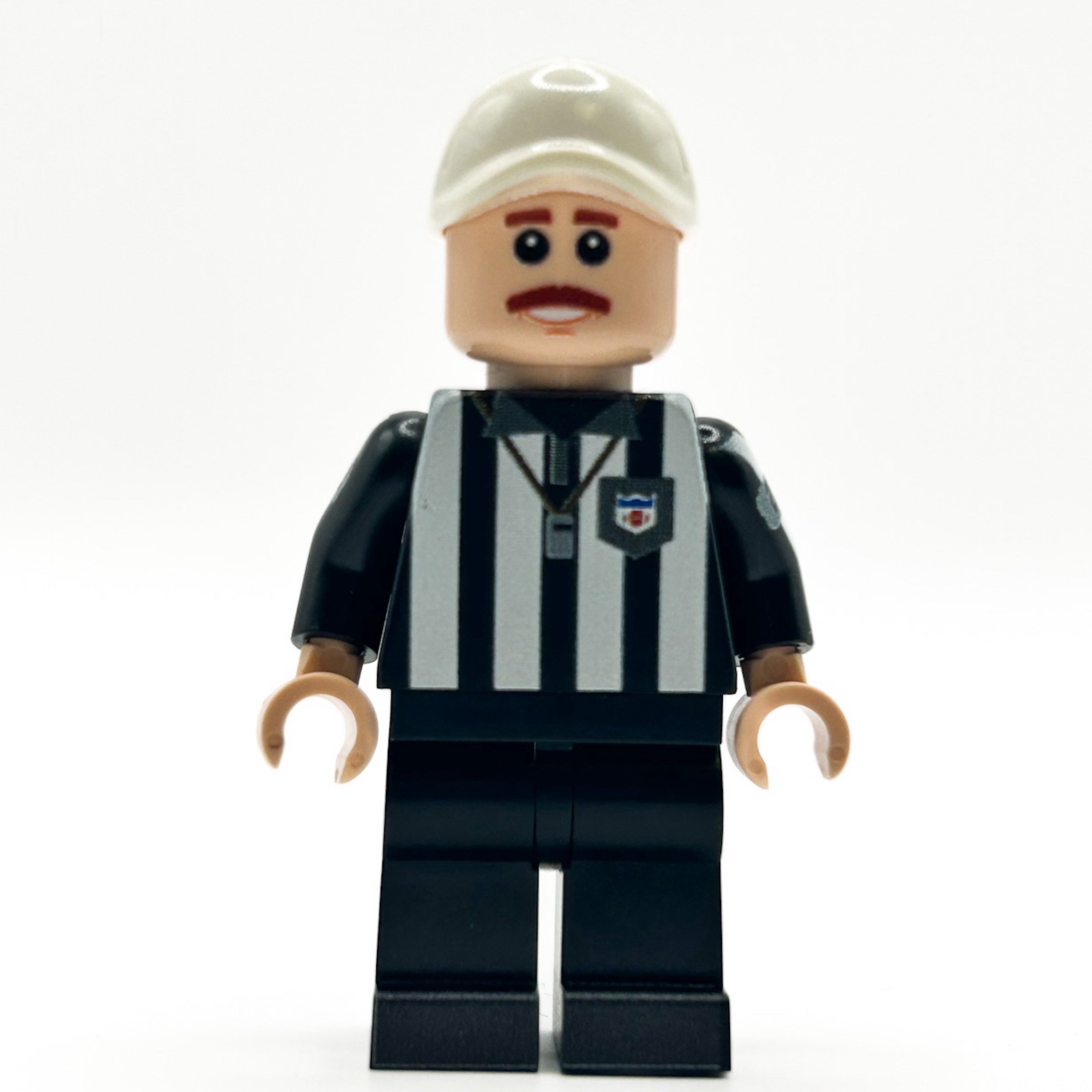 Custom LEGO NFL Football Referee Minifigure