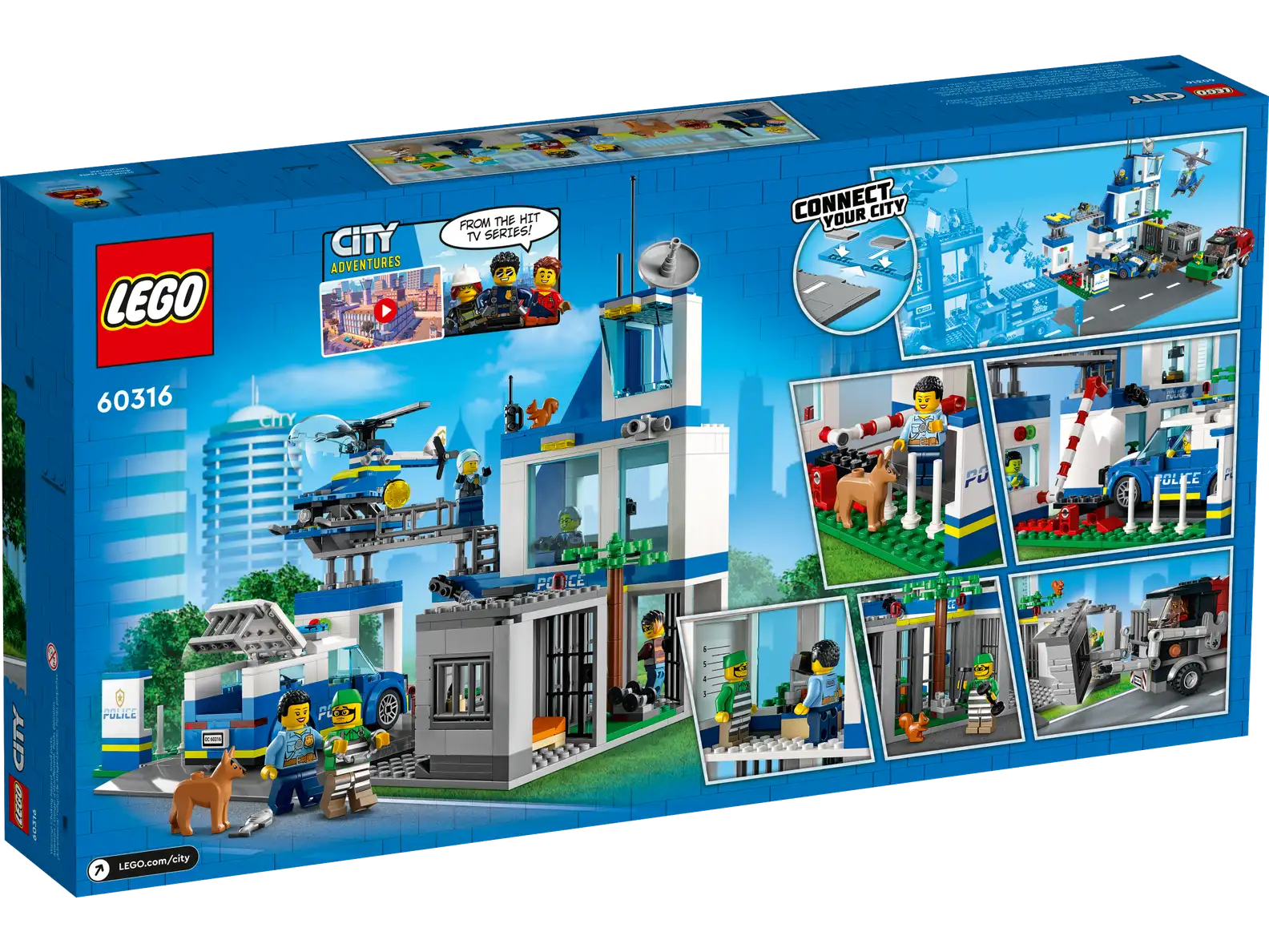 LEGO City Police Station Set (60316)