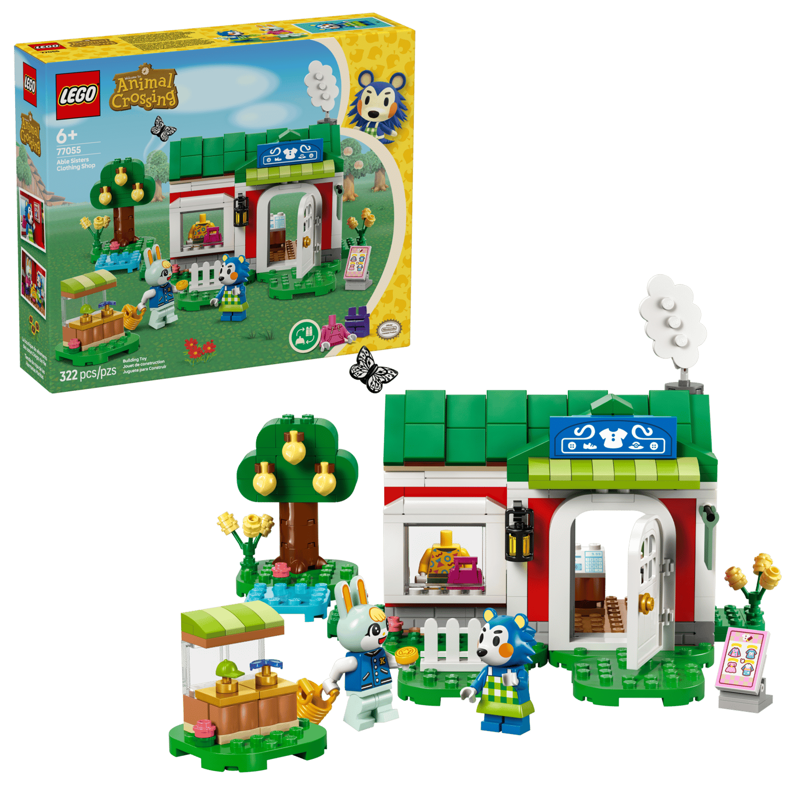 LEGO Animal Crossing Able Sisters Clothing Shop (77055)