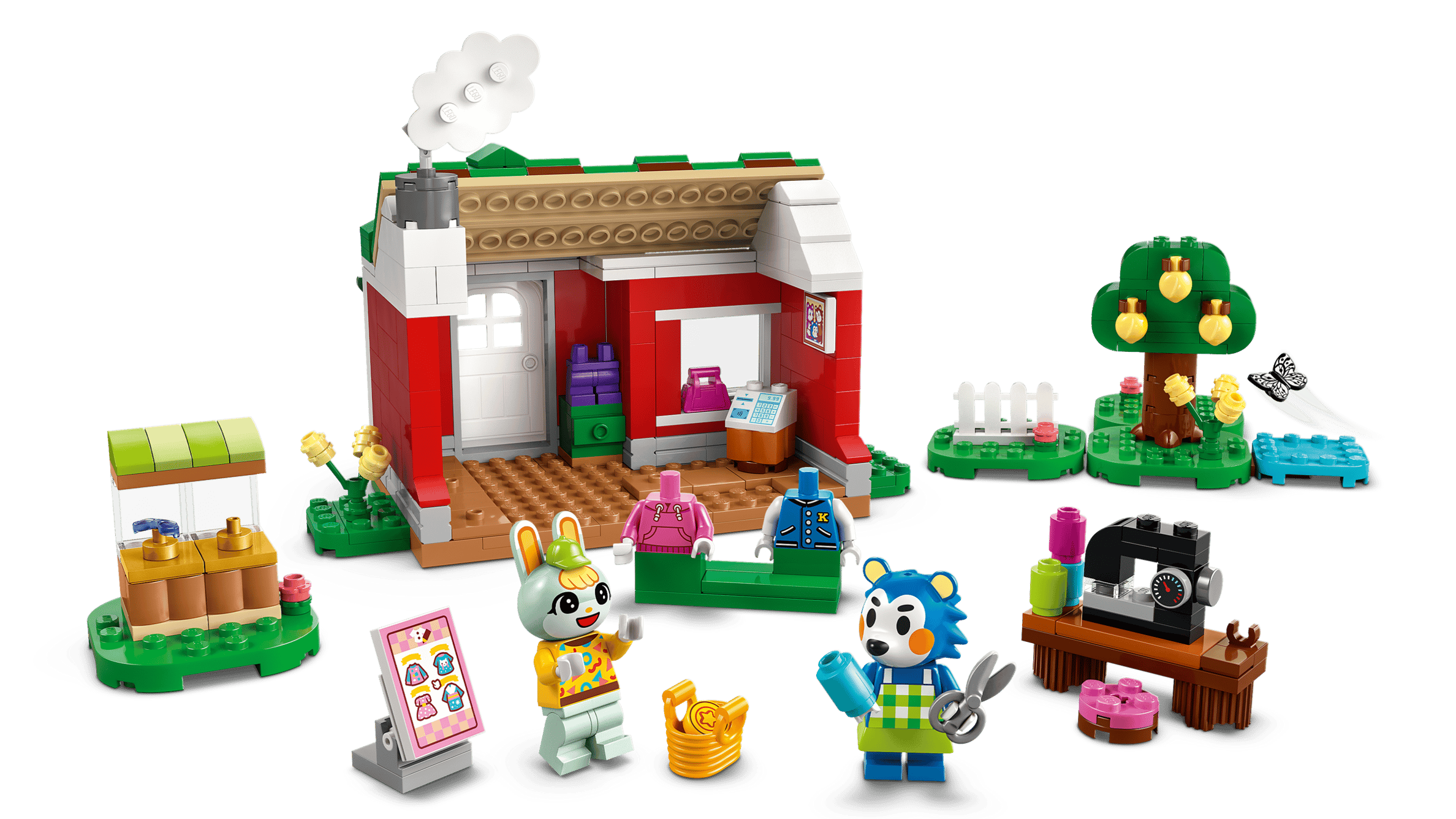 LEGO Animal Crossing Able Sisters Clothing Shop (77055)