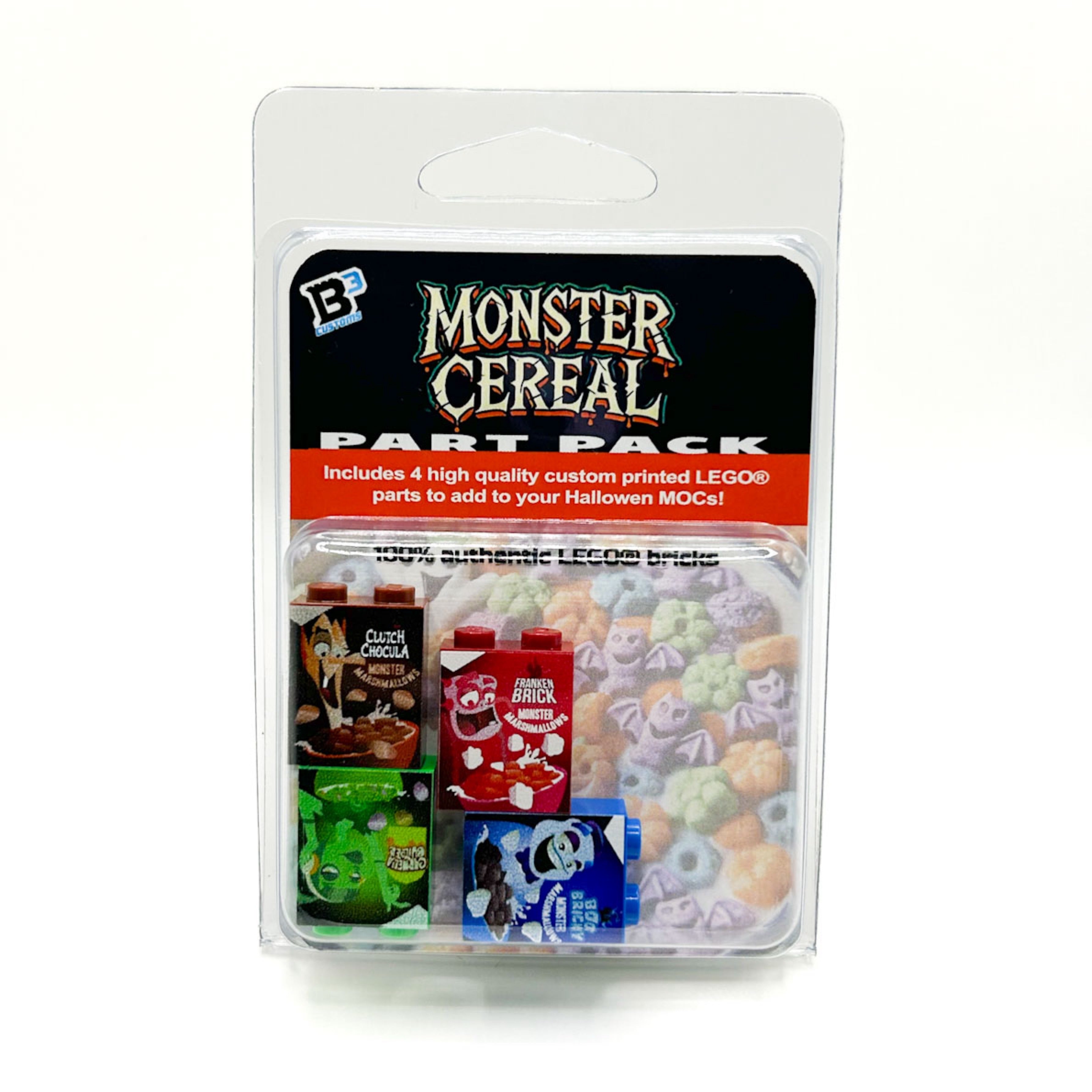 Monster Cereal Collection (Set of 4) - Custom Exclusive Halloween Edition