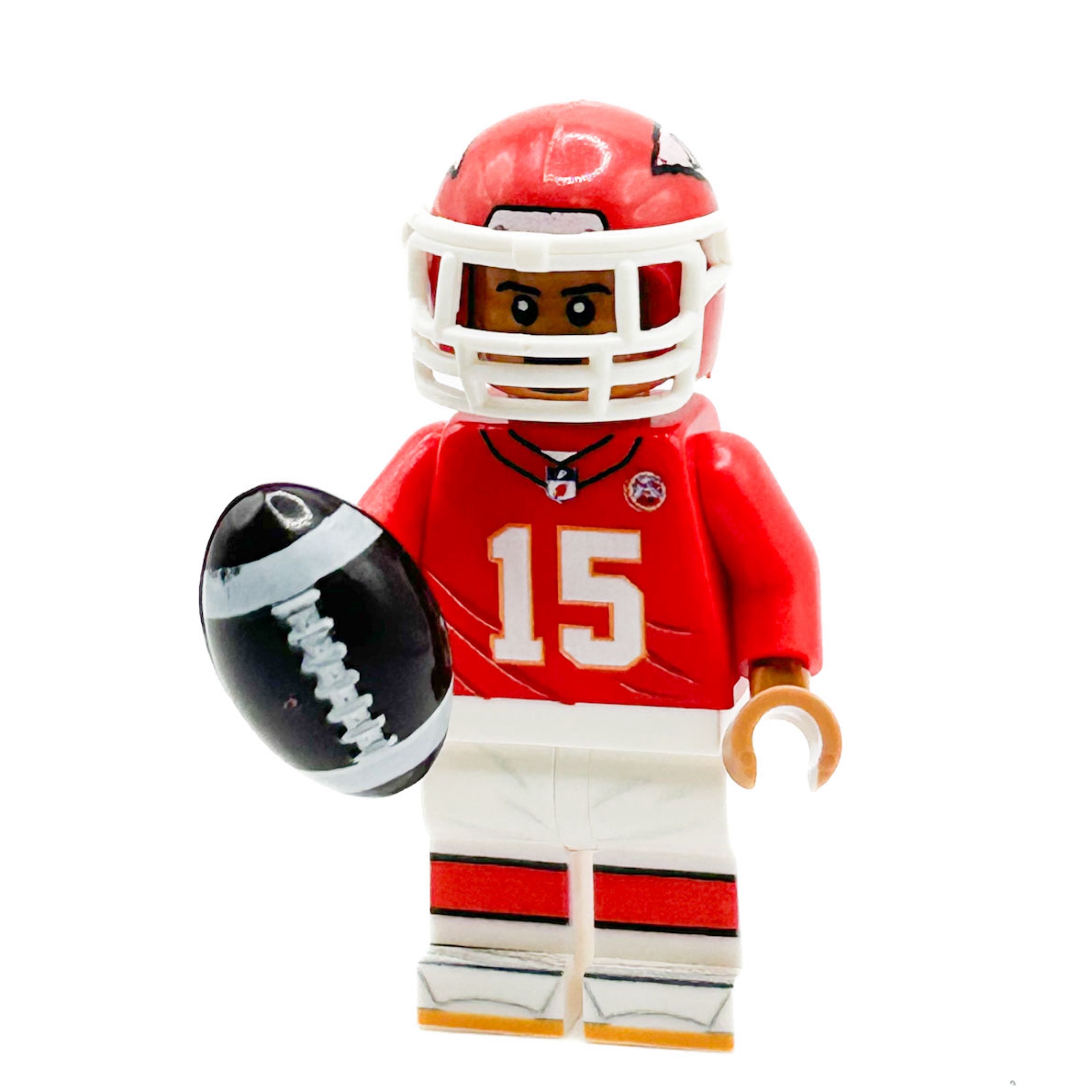 Custom LEGO Patrick Mahomes Minifigure