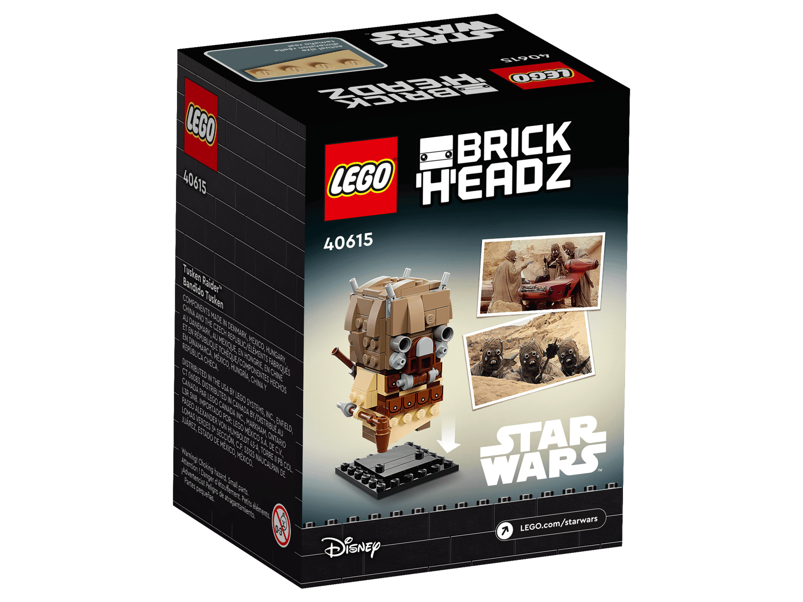 LEGO Star Wars Tusken Raider BrickHeadz Set (40615)