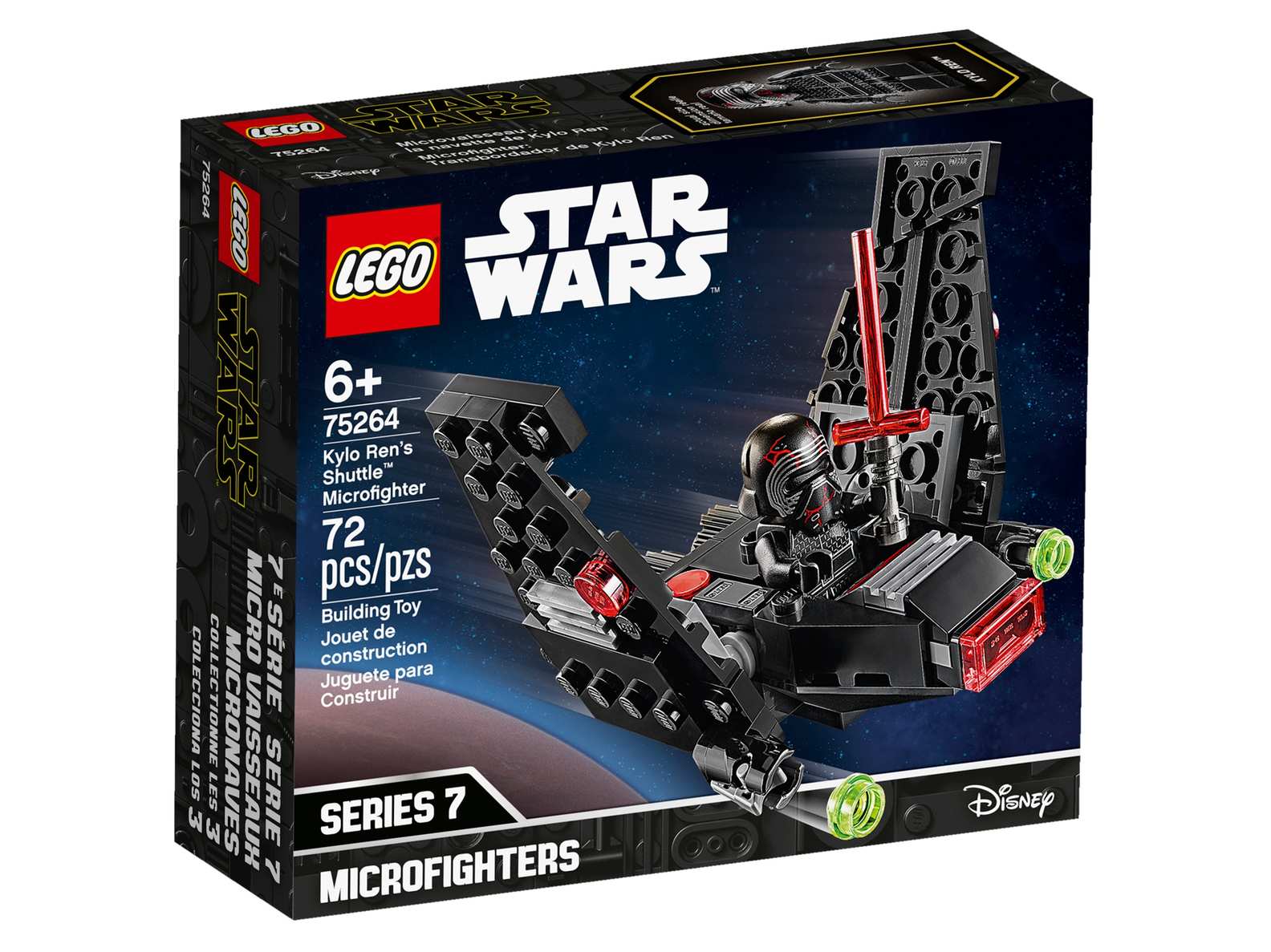 LEGO Star Wars Kylo Ren’s Shuttle Microfighter Set (75264)