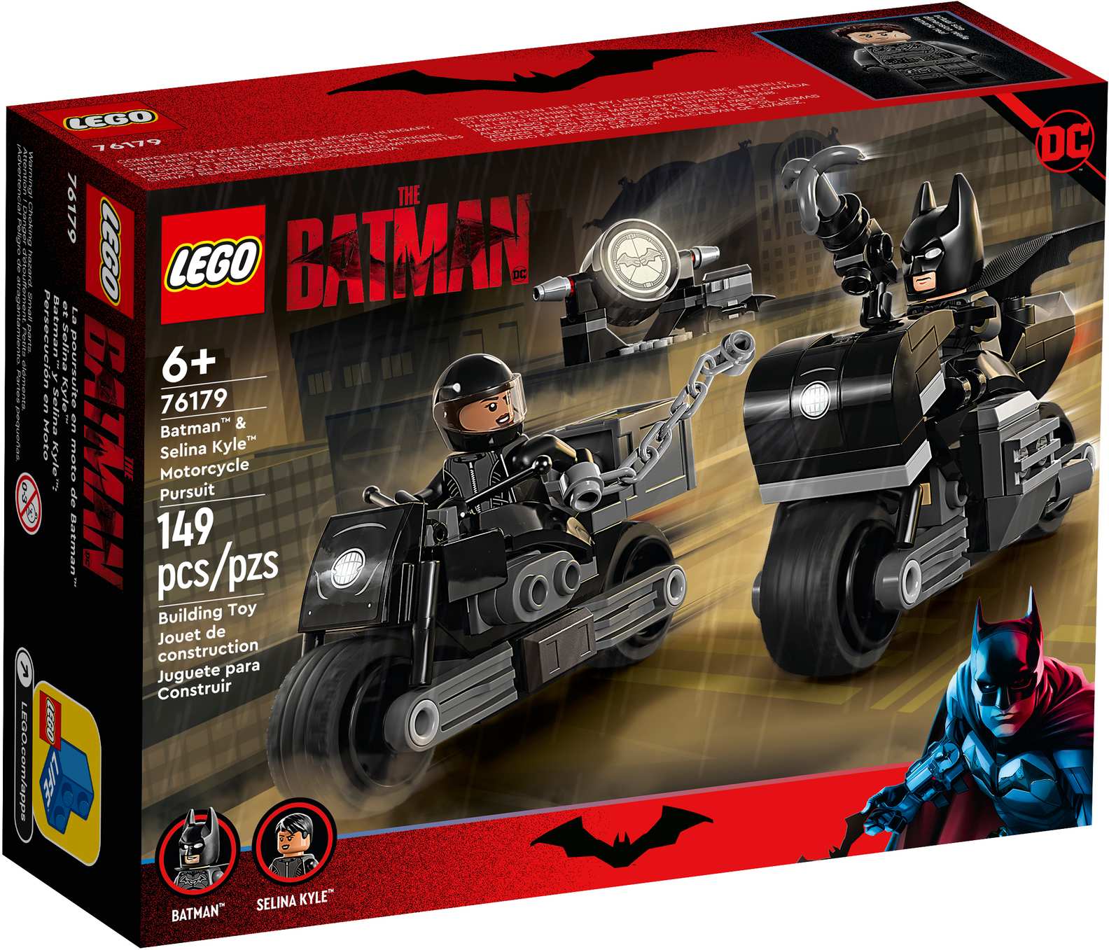 LEGO Batman & Selina Kyle Motorcycle Pursuit Set (76179)