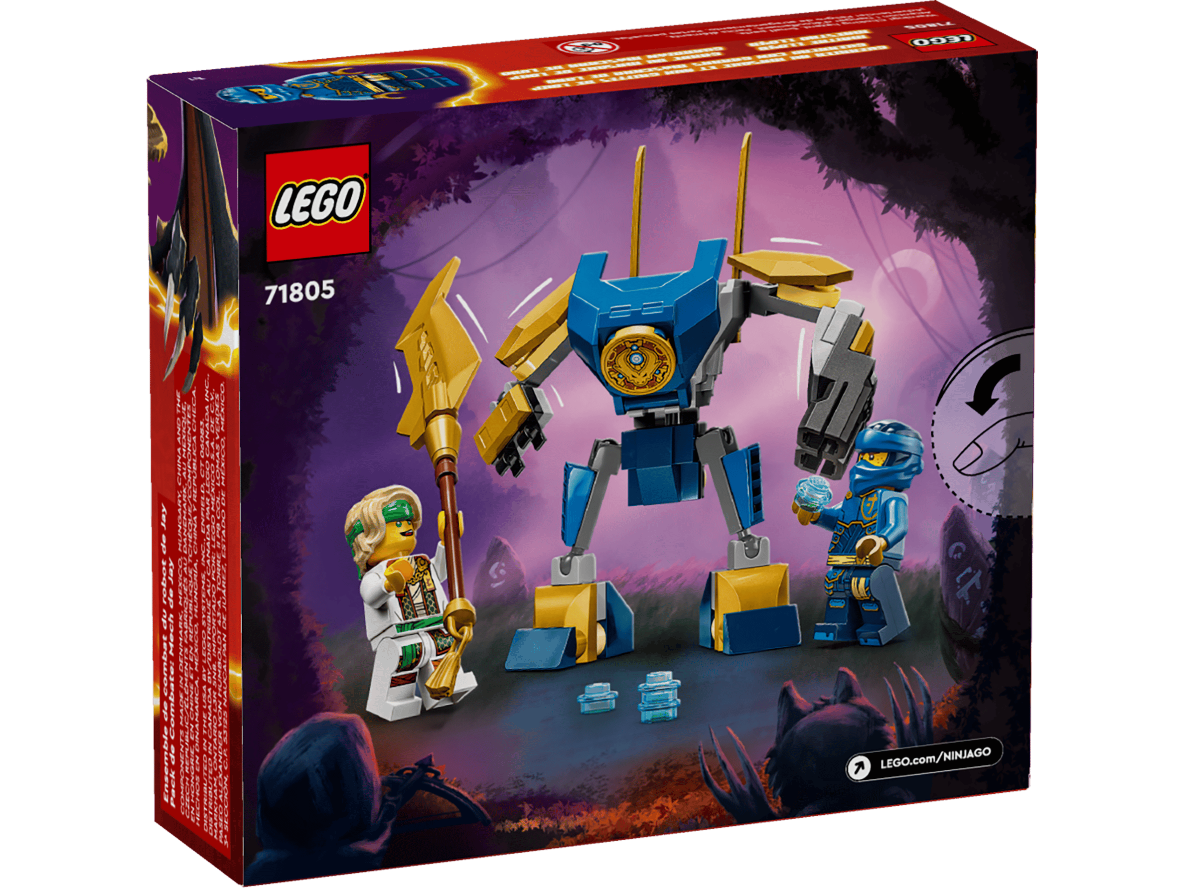 LEGO Ninjago Jay’s Mech Battle Pack Set (71805)