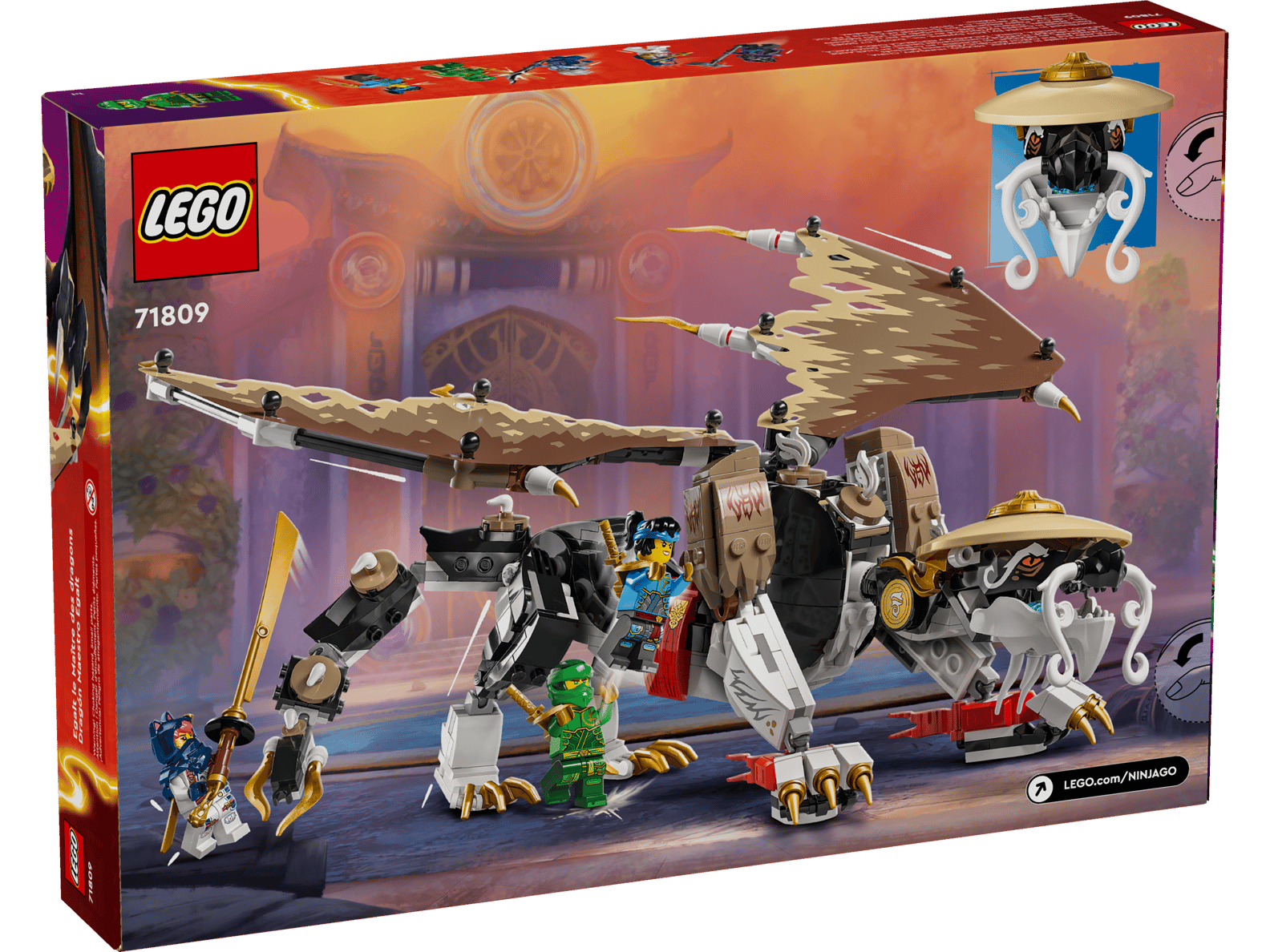 LEGO Ninjago Egalt the Master Dragon Set (71809)