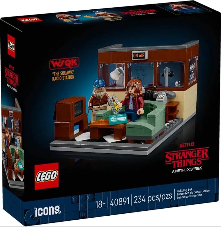 LEGO Stranger Things WSQK “The Squawk” Radio Station Set (40891)