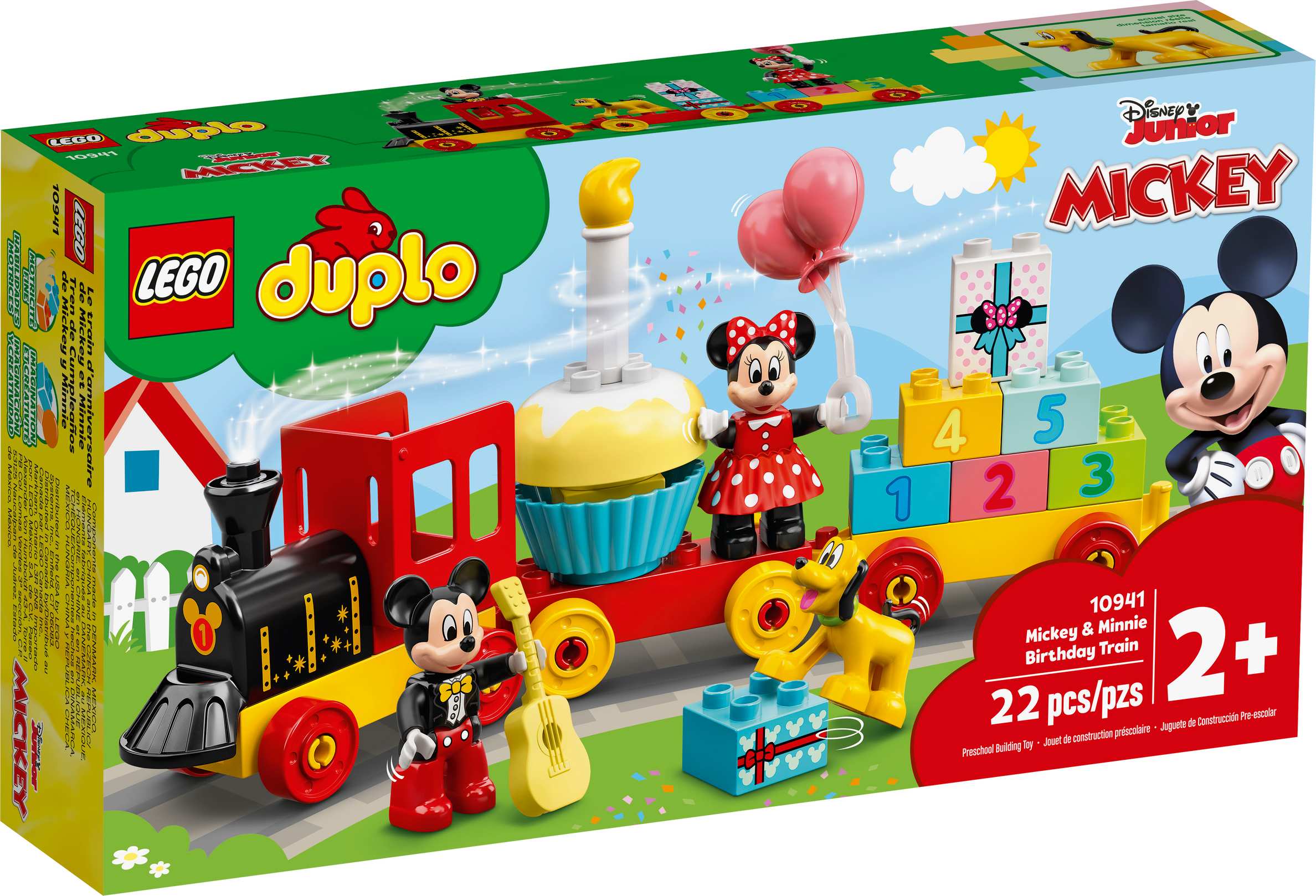 LEGO Duplo Disney Mickey & Minnie Birthday Train Set (10941)