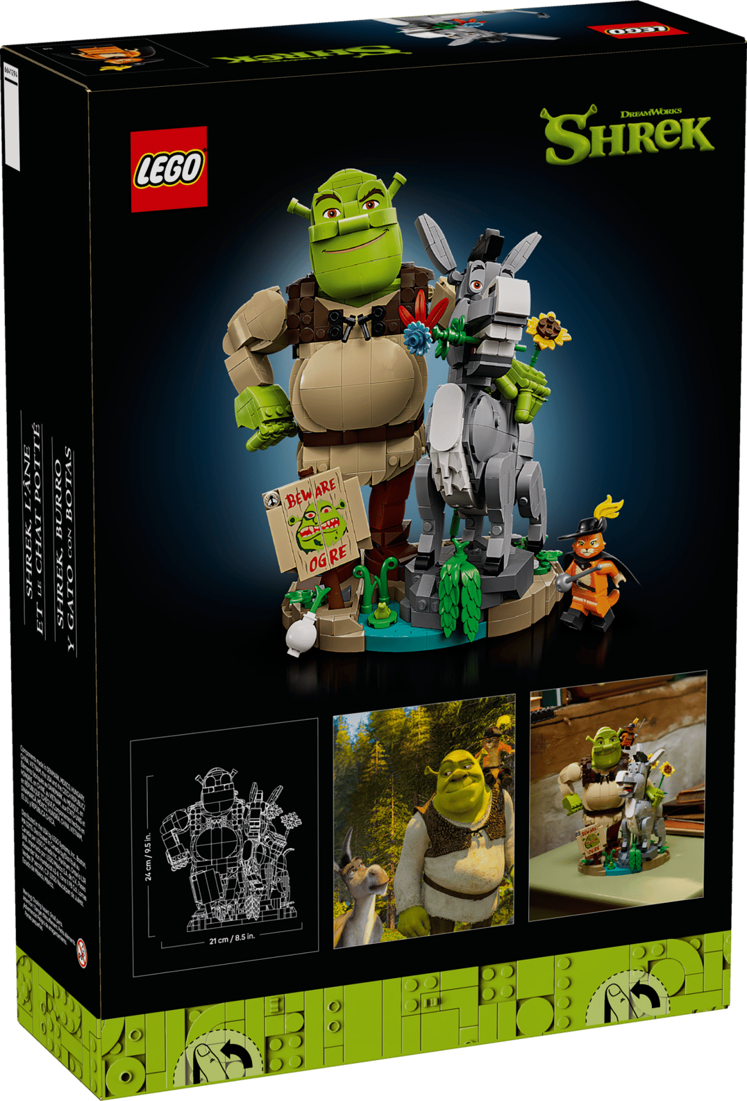 LEGO Shrek, Donkey & Puss in Boots Set (72423)