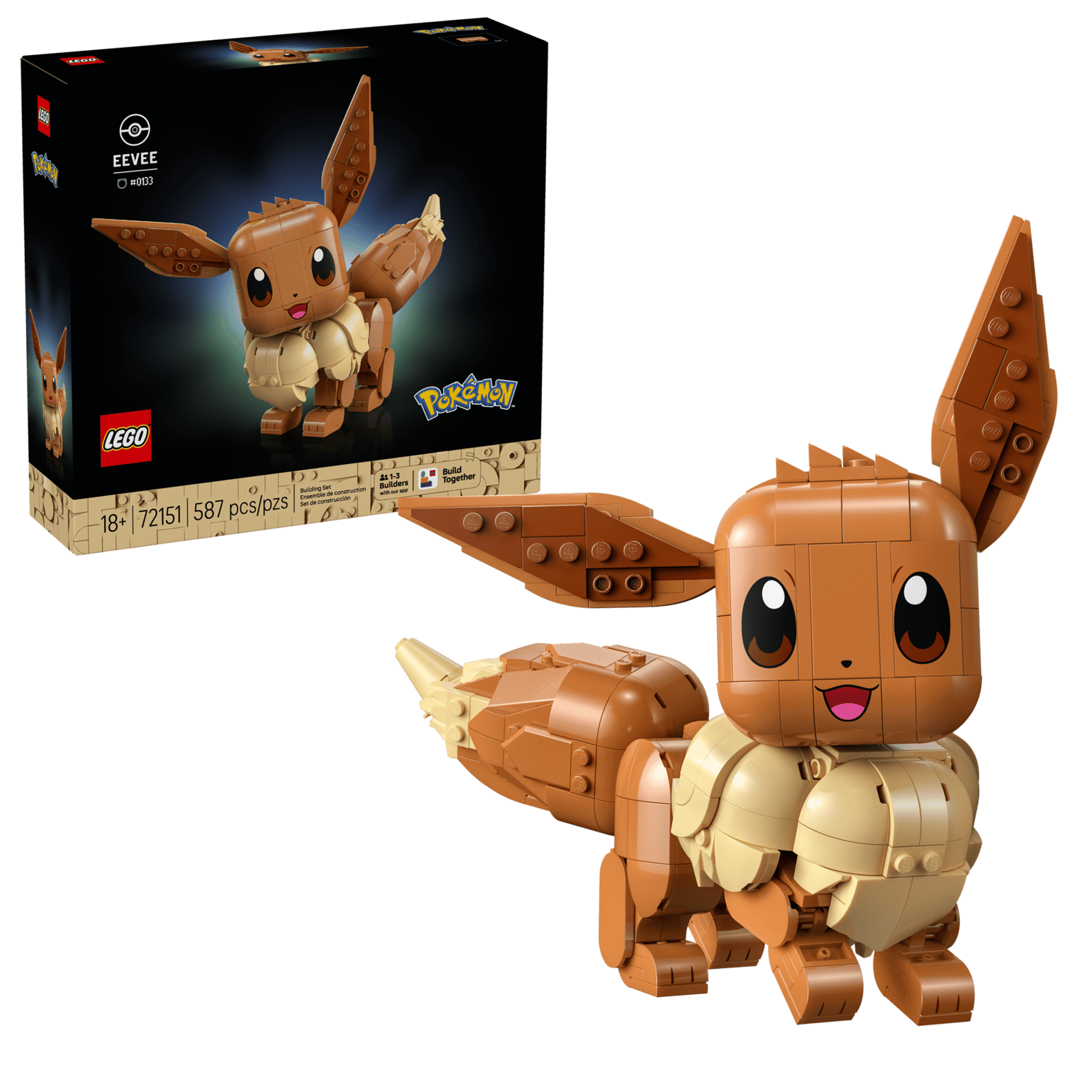 LEGO Pokémon Eevee Set (72151)