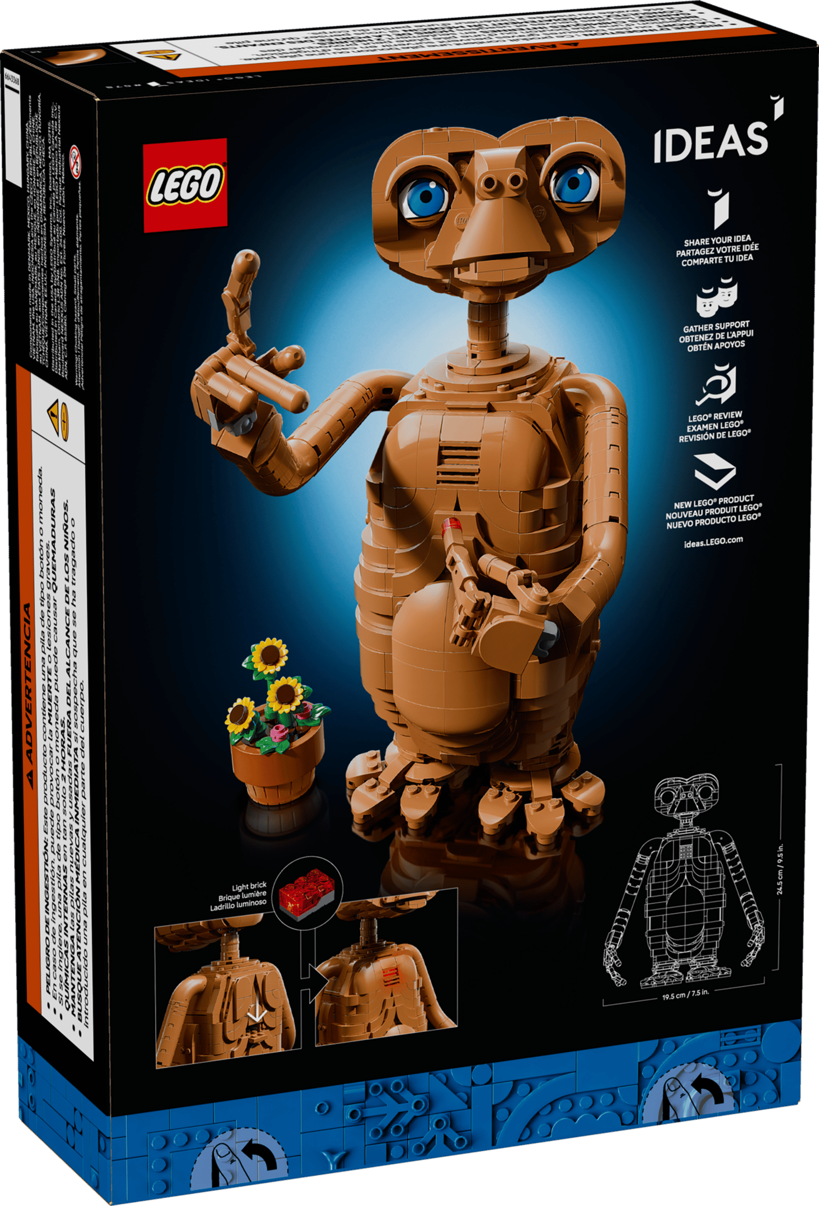 LEGO Ideas E.T. The Extra-Terrestrial Set (21370)