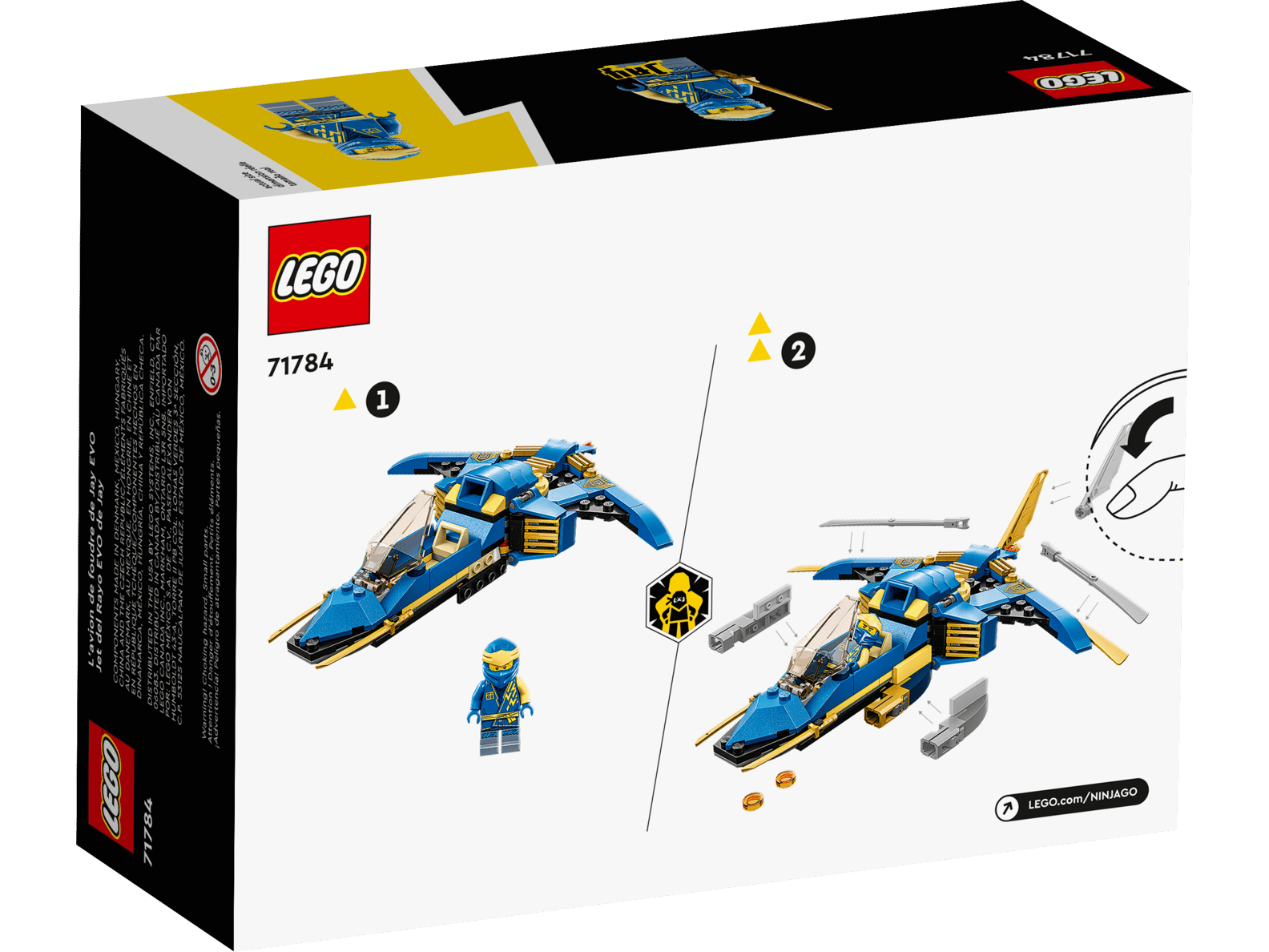 LEGO Ninjago Jay’s Lightning Jet EVO Set (71784)