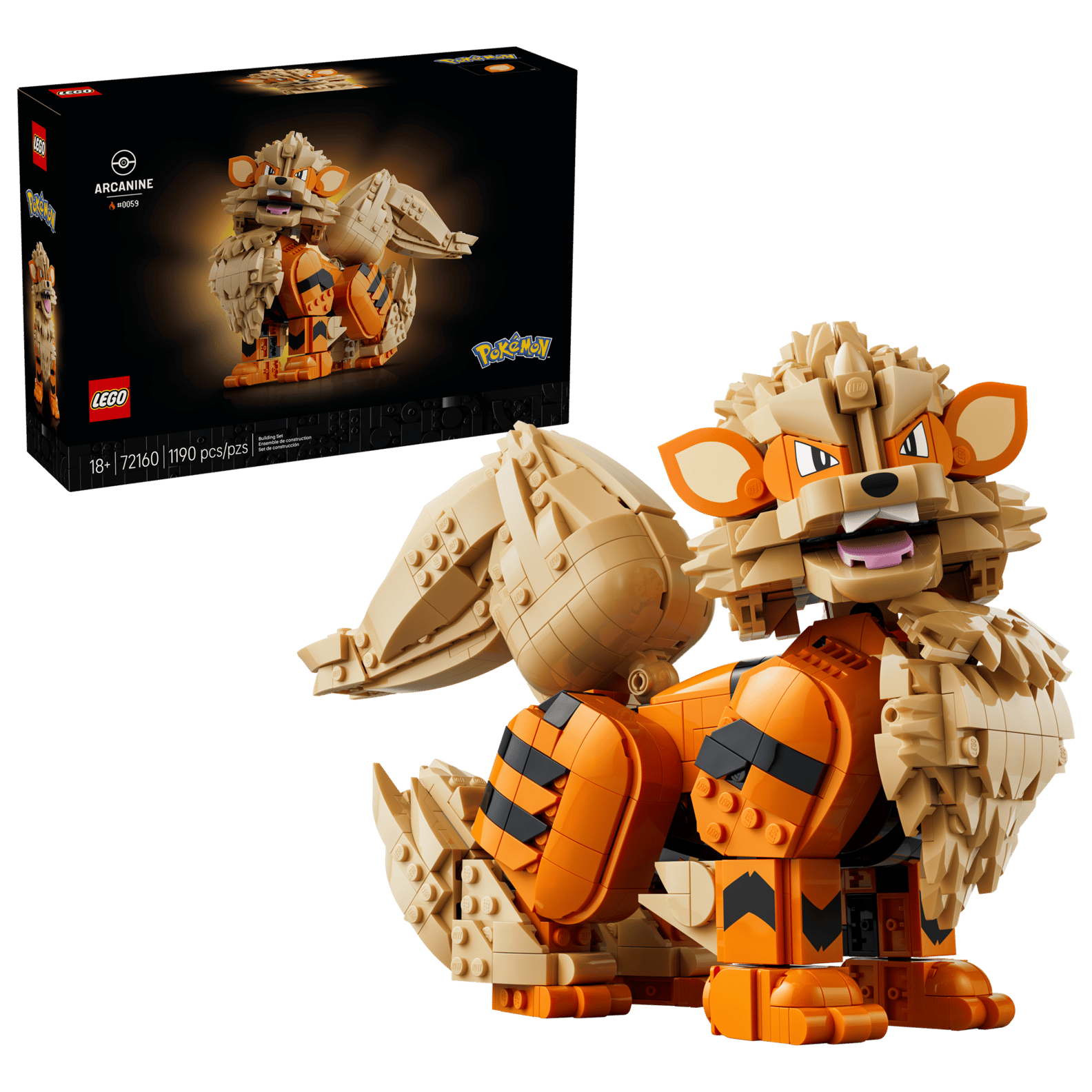 LEGO Pokémon Arcanine Set (72160)