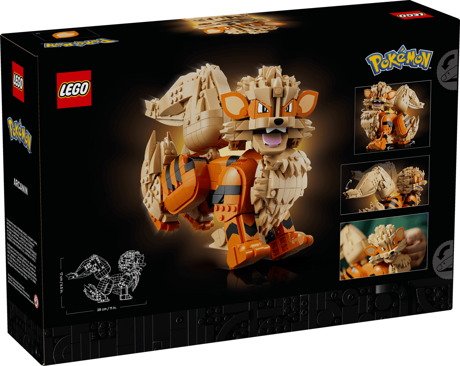 LEGO Pokémon Arcanine Set (72160)