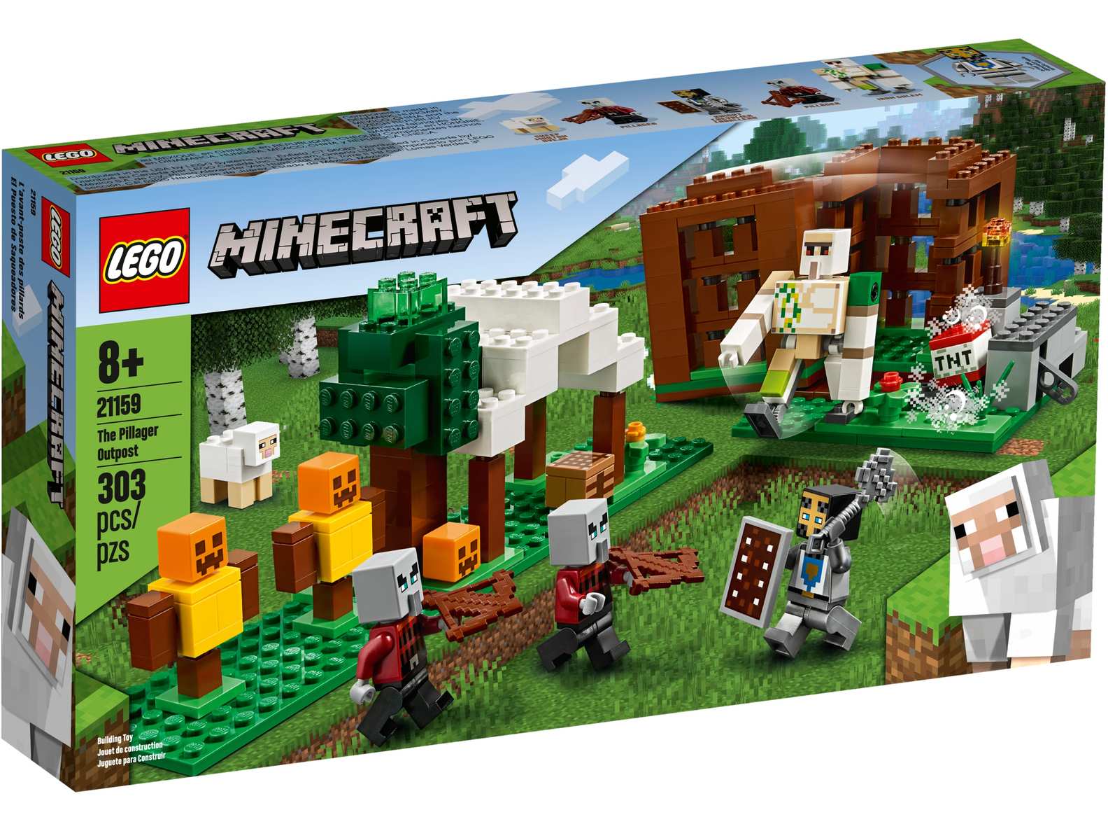 LEGO Minecraft The Pillager Outpost Set (21159)