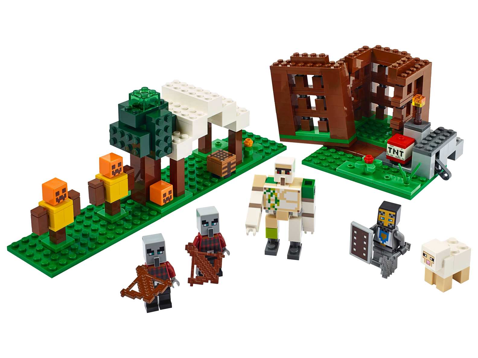 LEGO Minecraft The Pillager Outpost Set (21159)