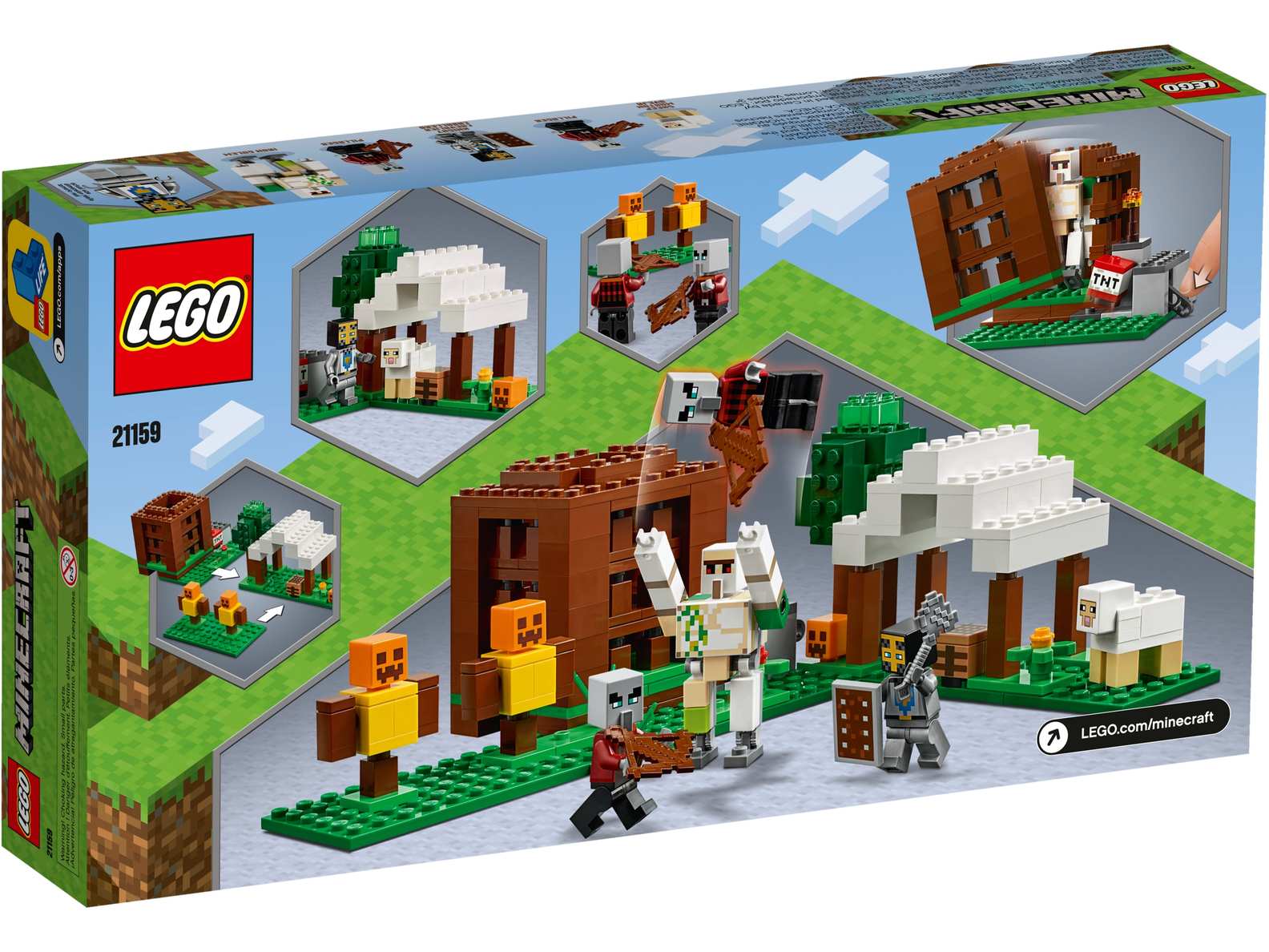 LEGO Minecraft The Pillager Outpost Set (21159)