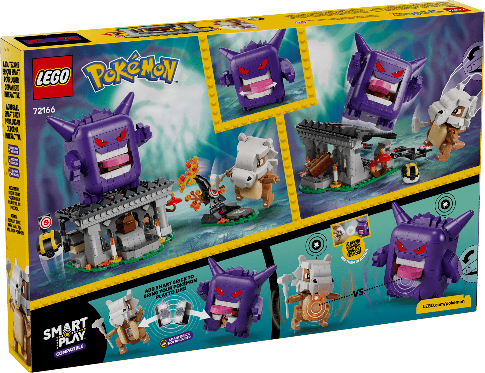 LEGO Pokémon Cubone and Gengar’s Spooky Showdown Set (72166)