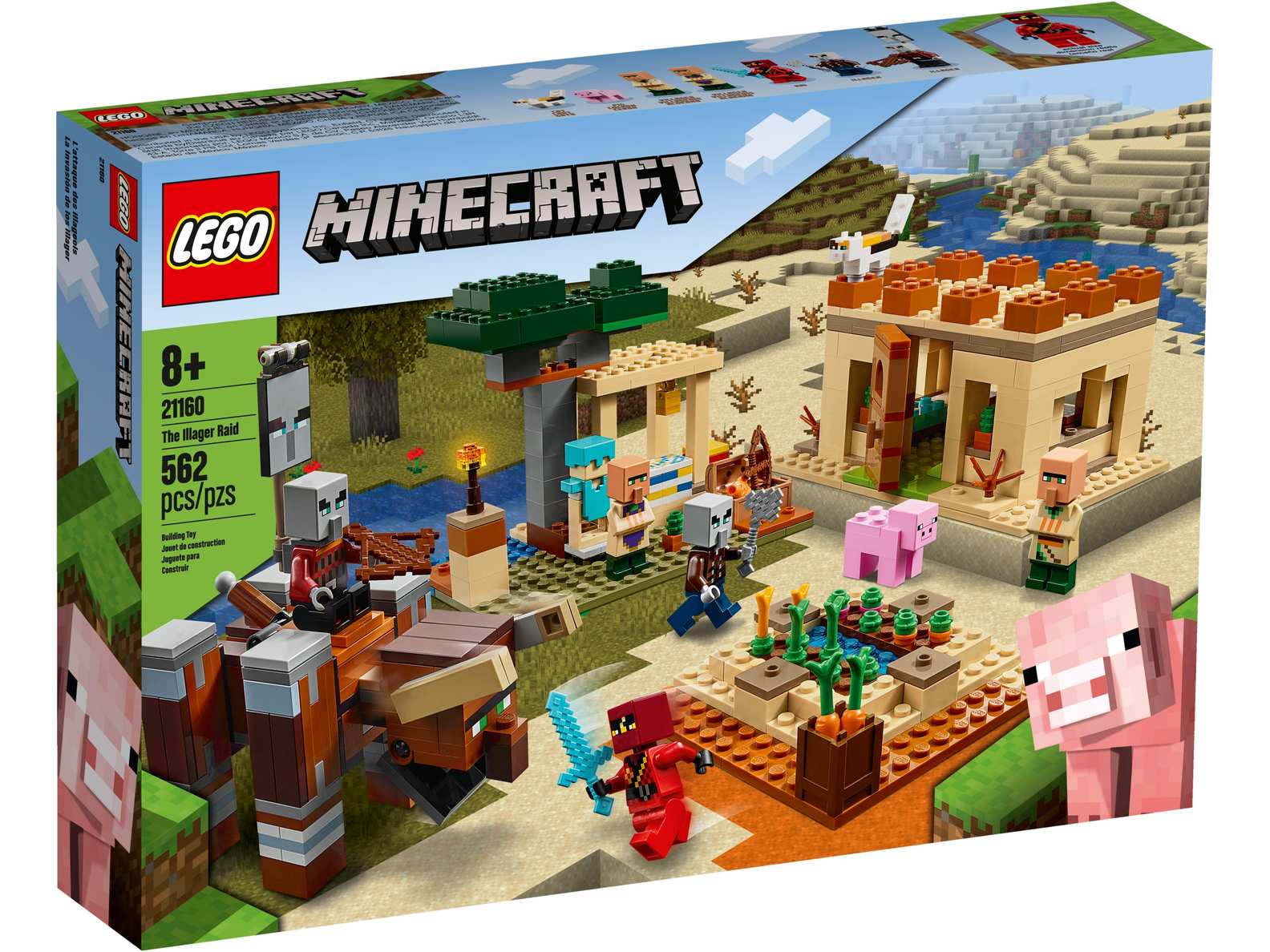 LEGO Minecraft The Illager Raid Set (21160)